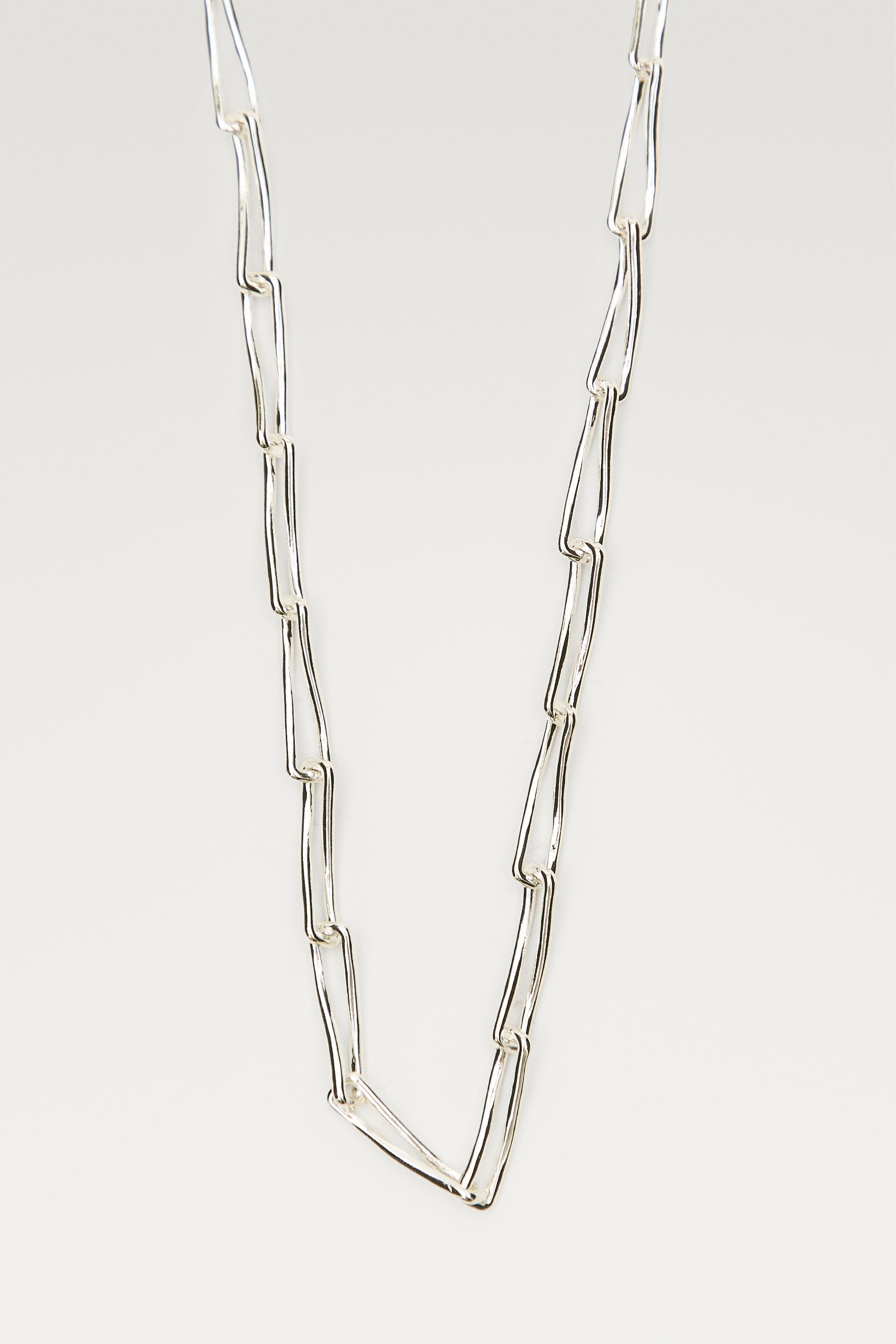 Long link necklace — SILVER