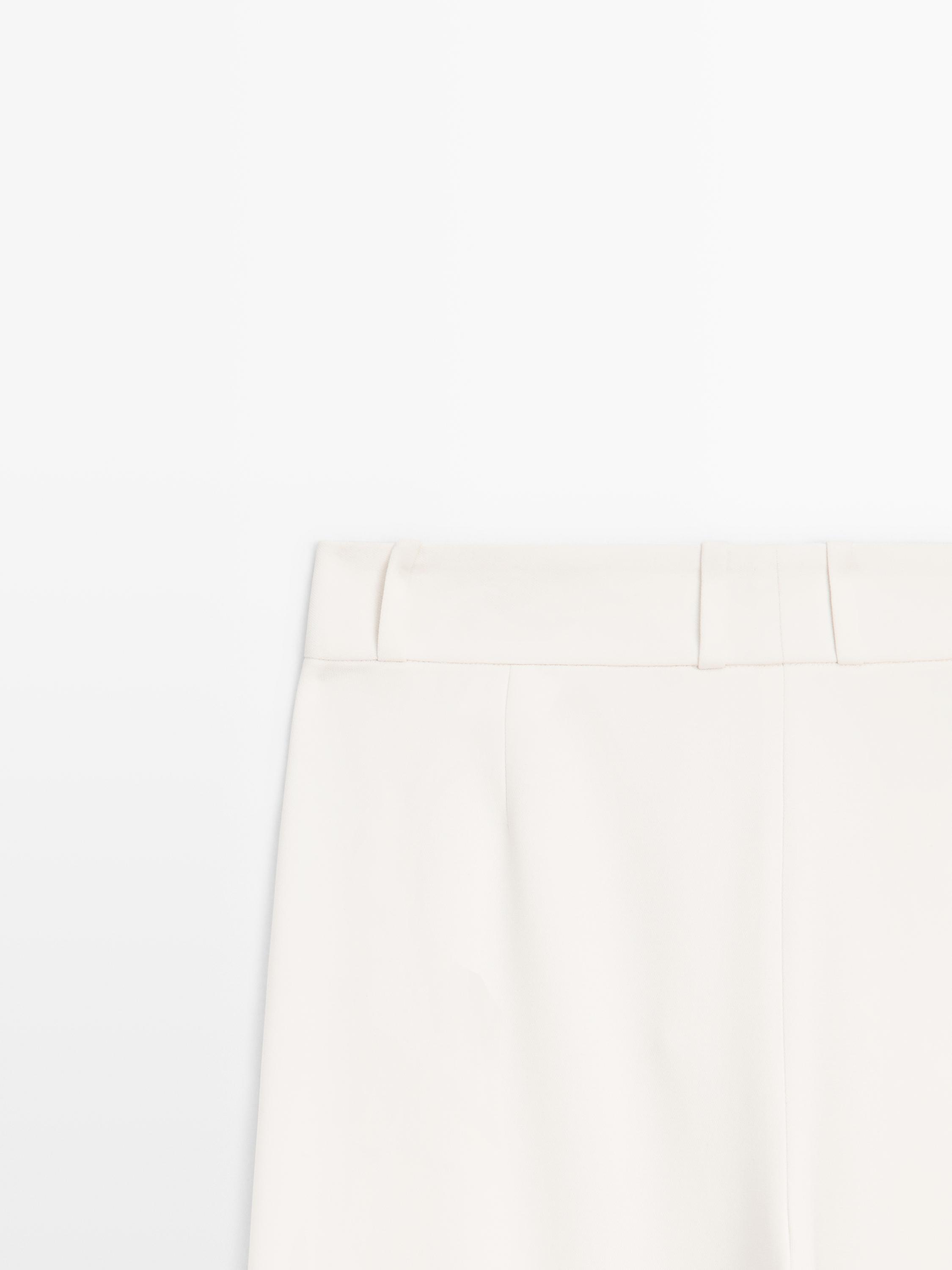 Pantalón pinzas ancho - STUDIO