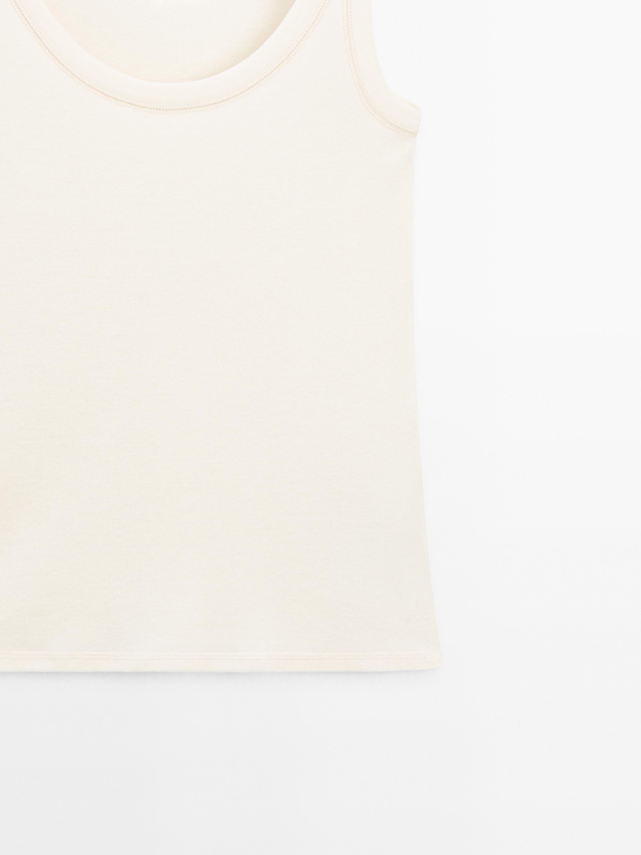 Strappy 100% cotton top