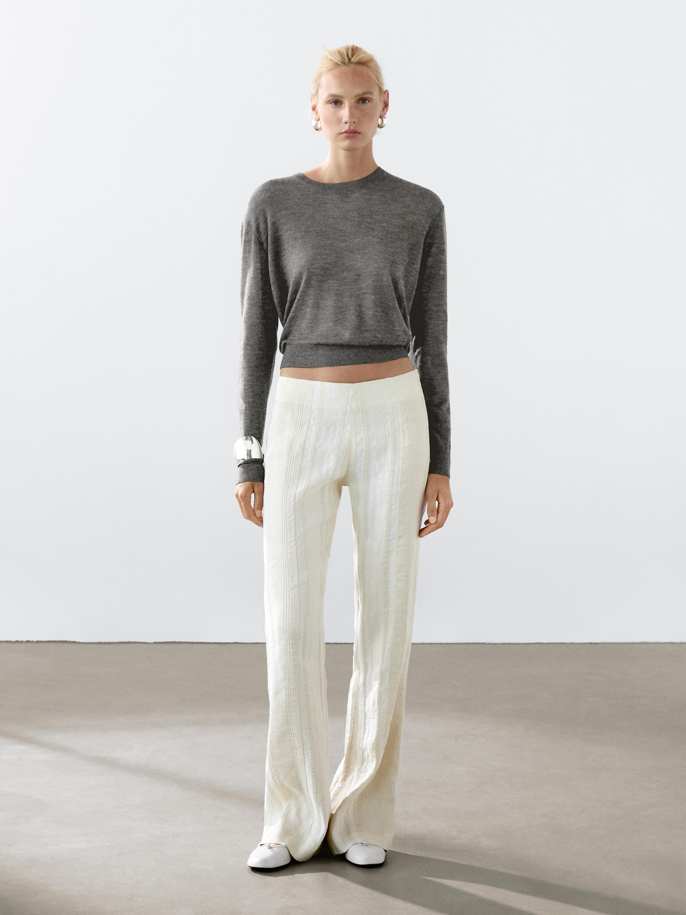 Pull en maille fine 100 % cachemire