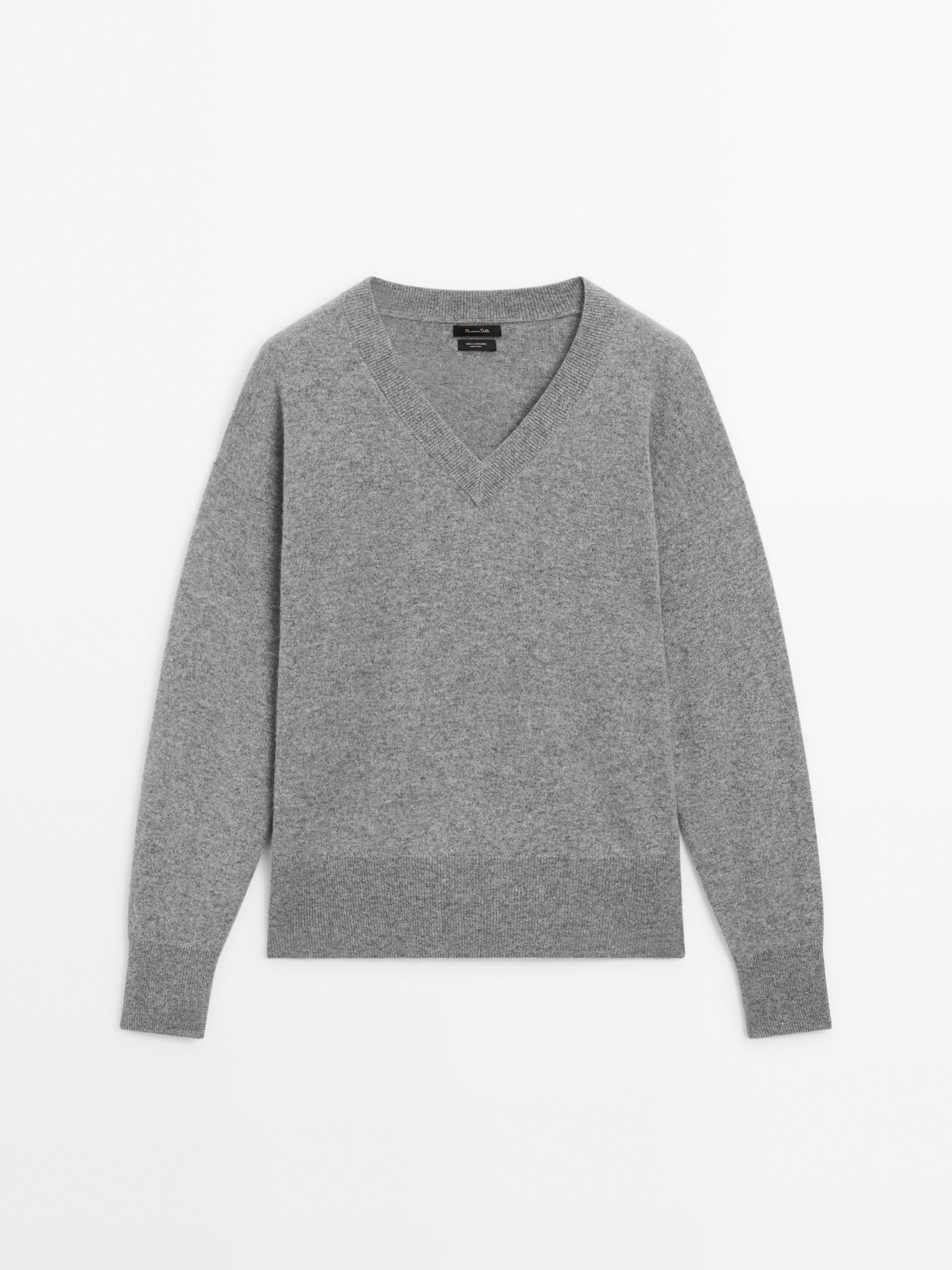 Massimo dutti cashmere pullover best sale