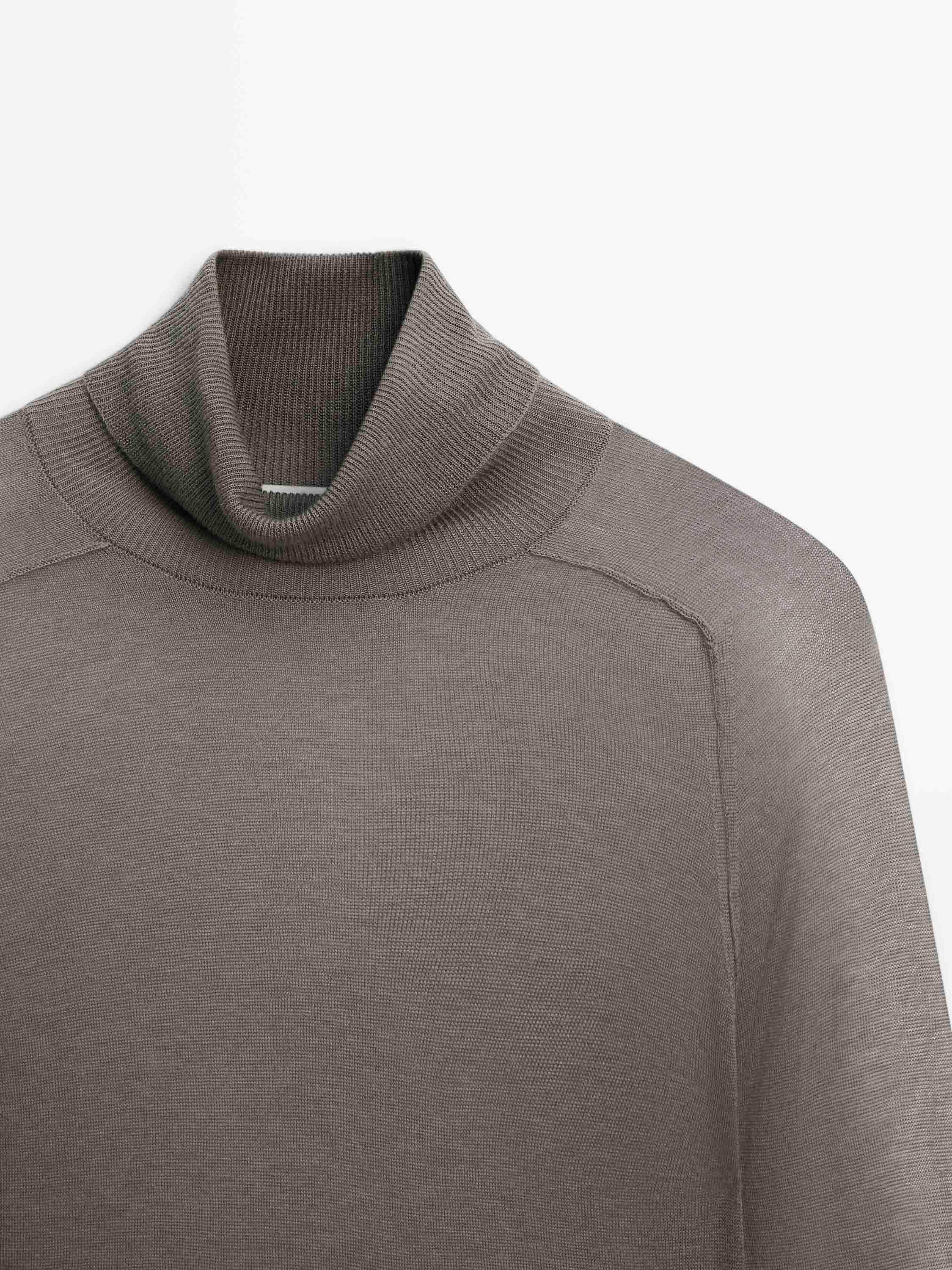 Cropped flowing knit sweater - Studio