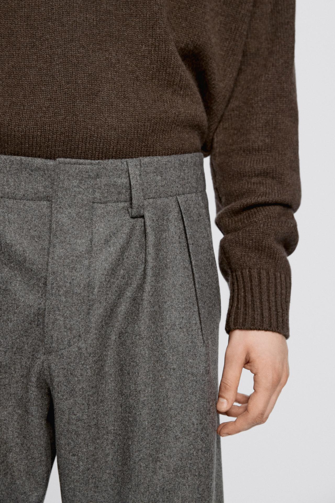 Dart detail co-ord pants - LIMITED EDITION — MEDIUM ECRU