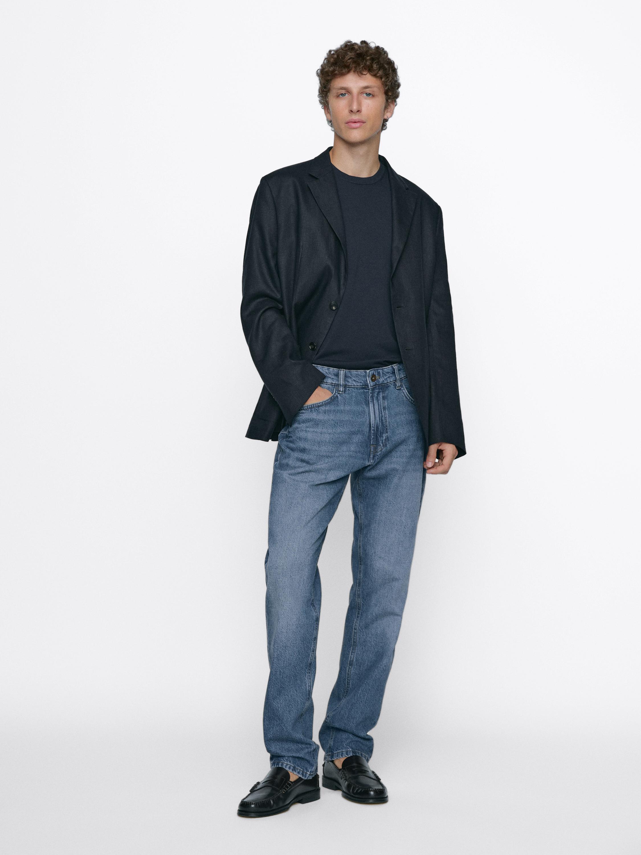Tapered fit jeans