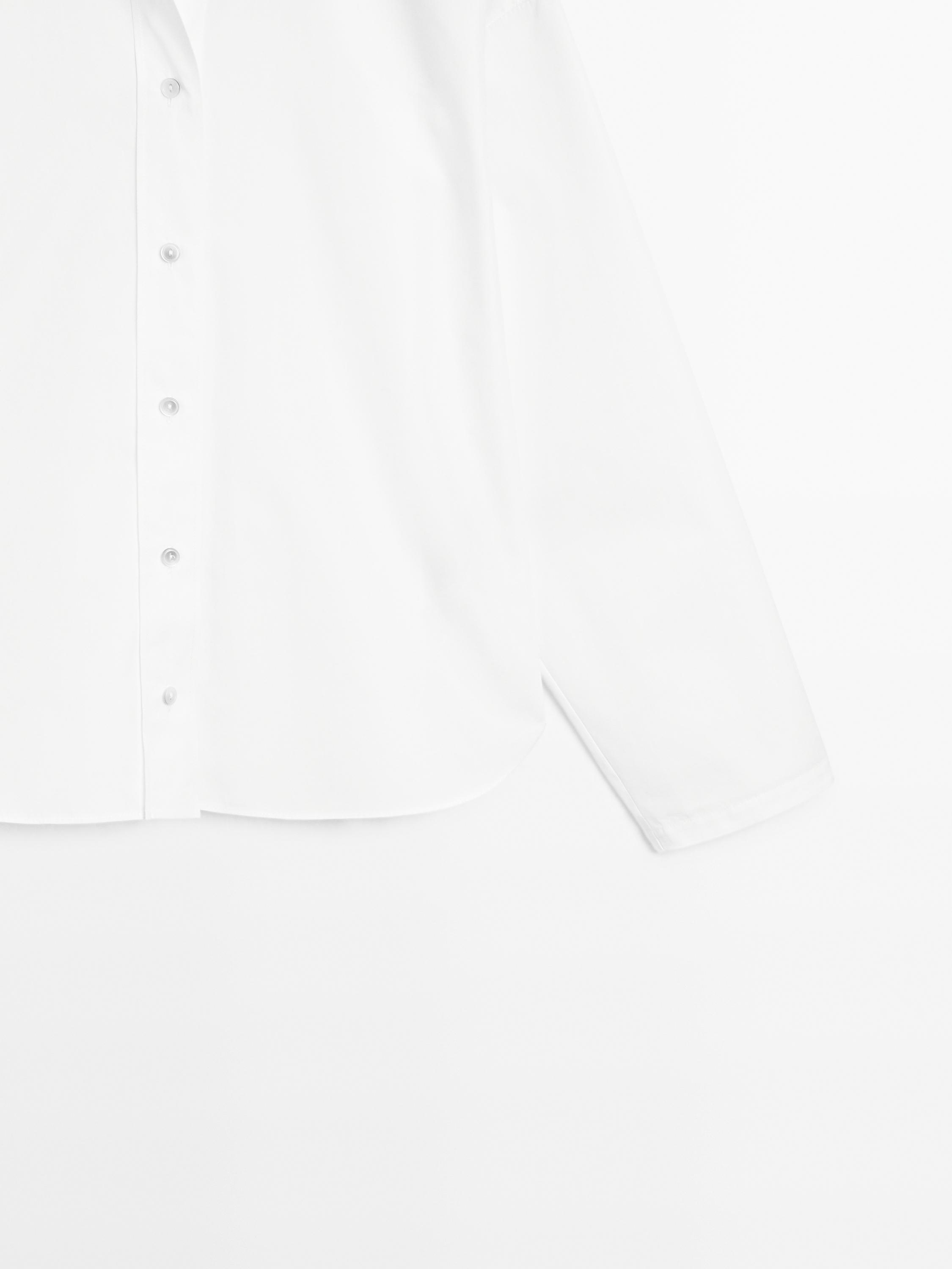 100% cotton poplin shirt