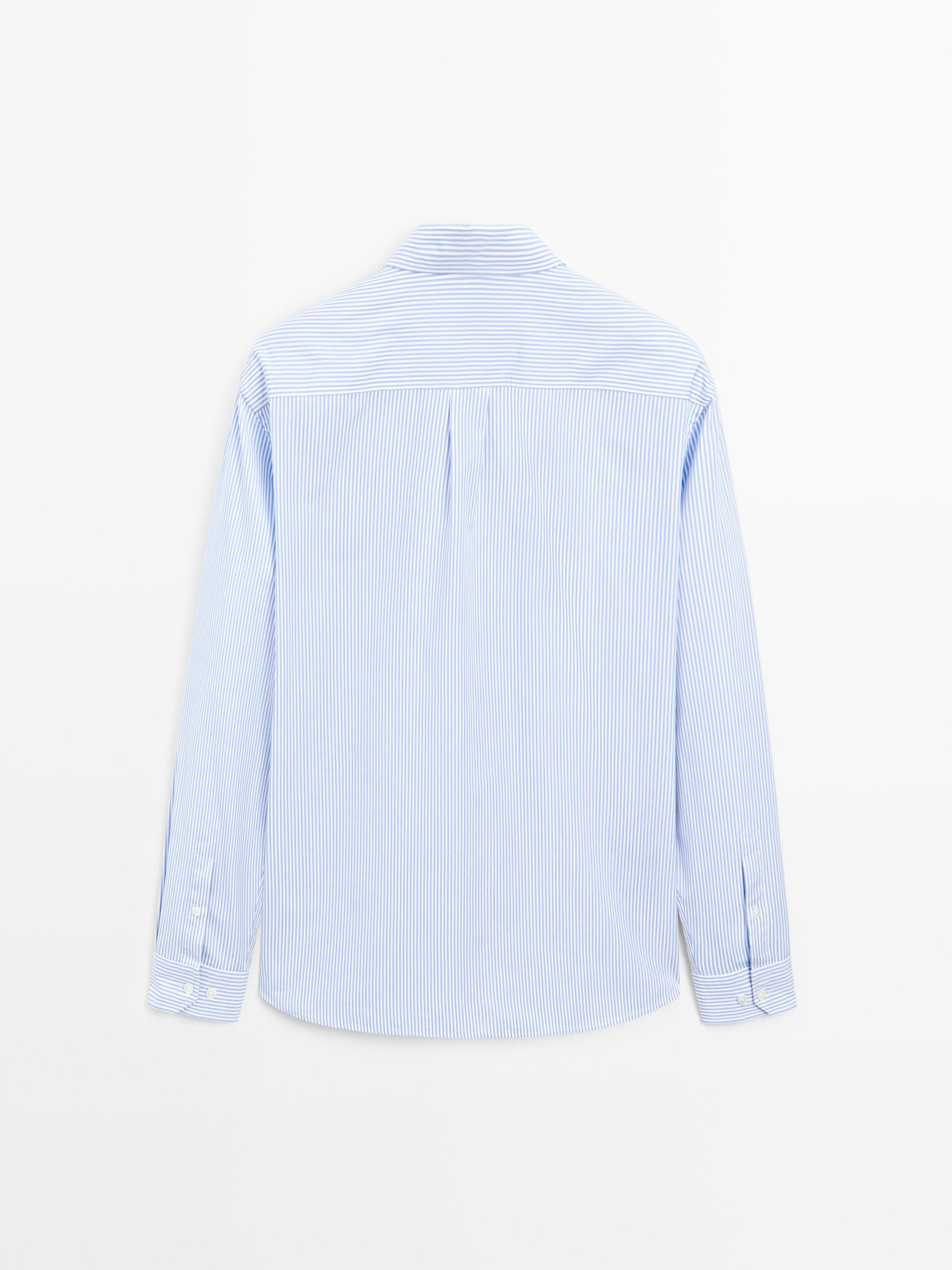 Camisa regular fit 100% algodón