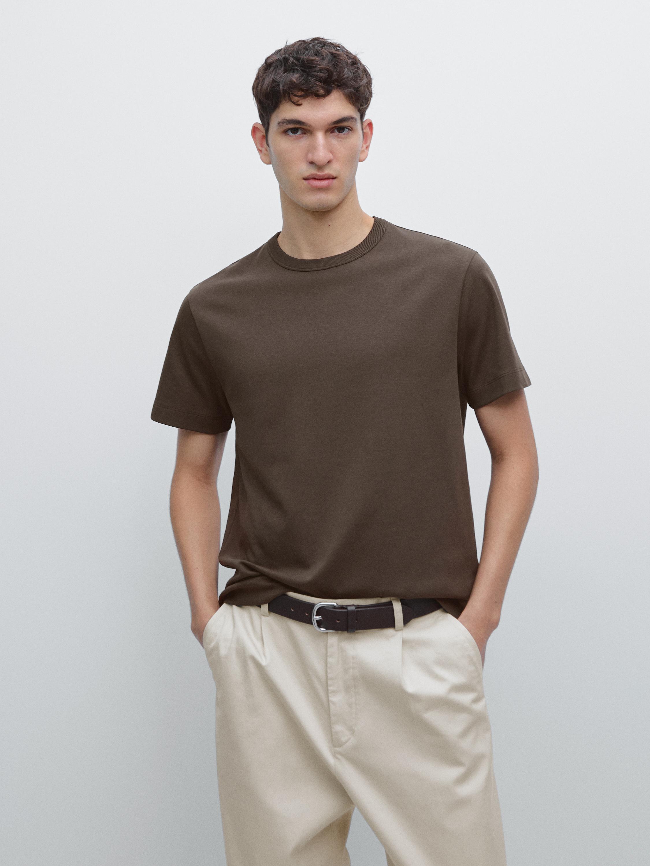 100% cotton short-sleeve T-shirt