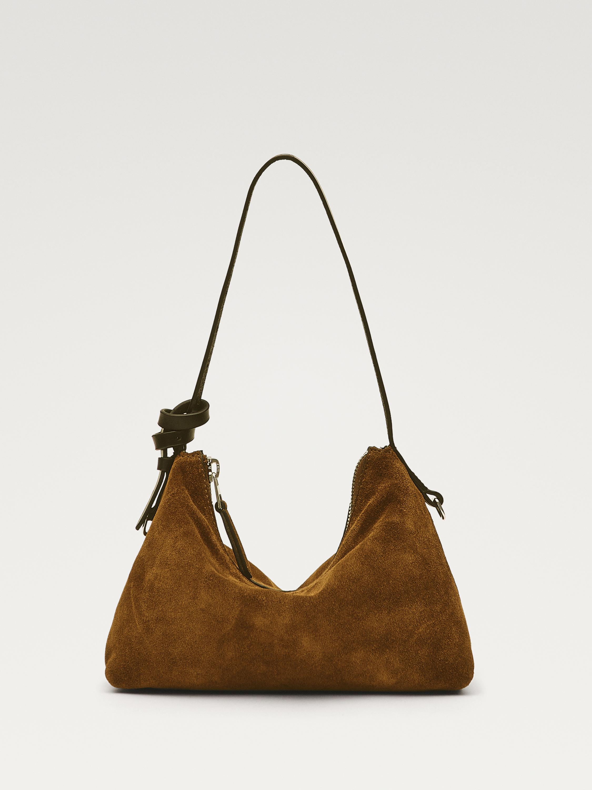 Bolso pequeño piel serraje