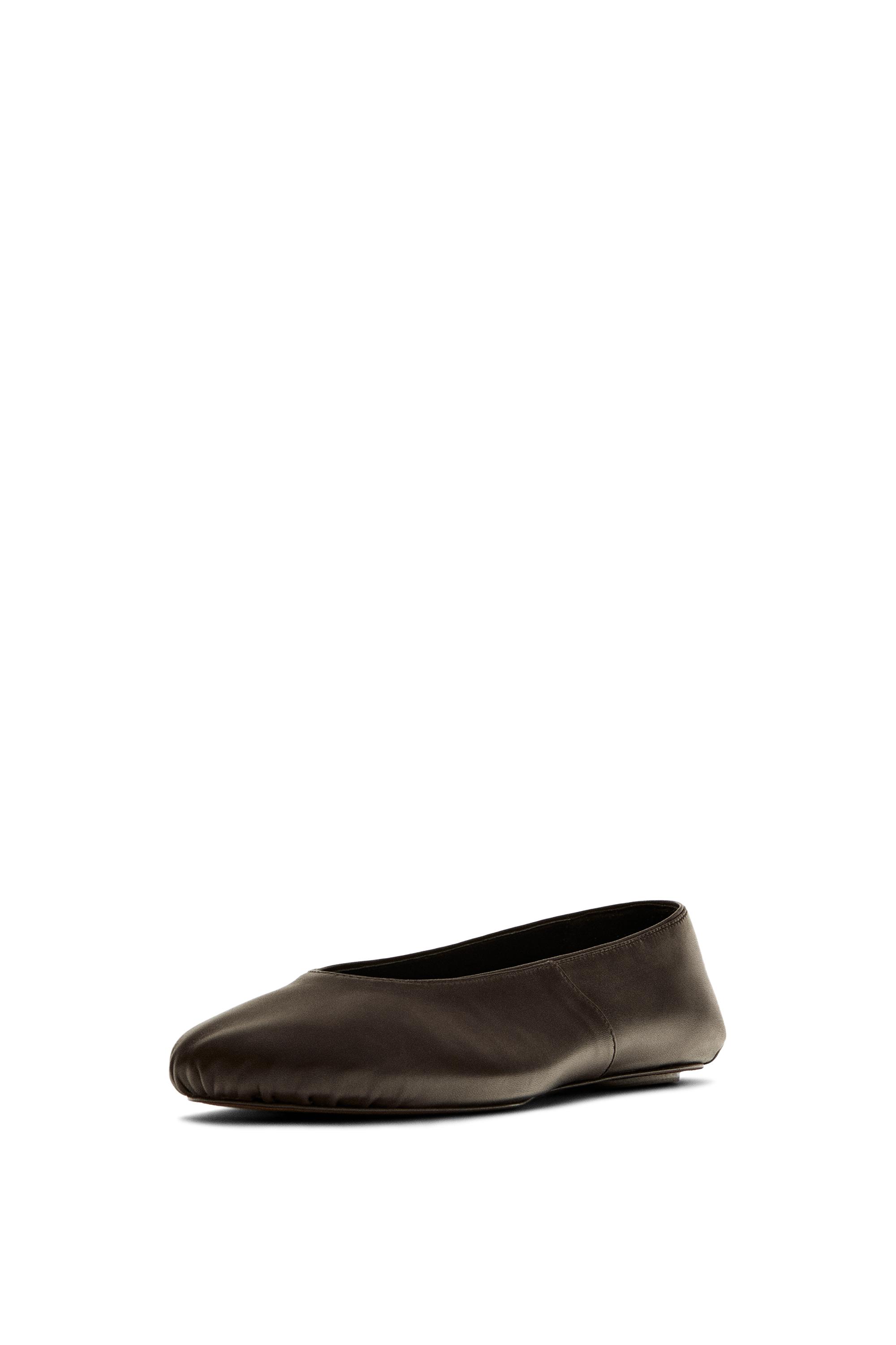 Soft leather ballet flats - Limited Edition · Brown · Balletâ