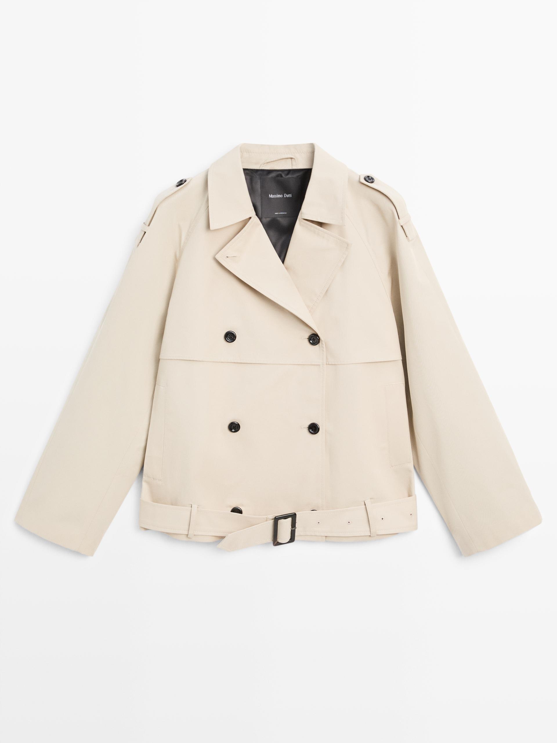 Massimo Dutti Trenchcoat Kurz