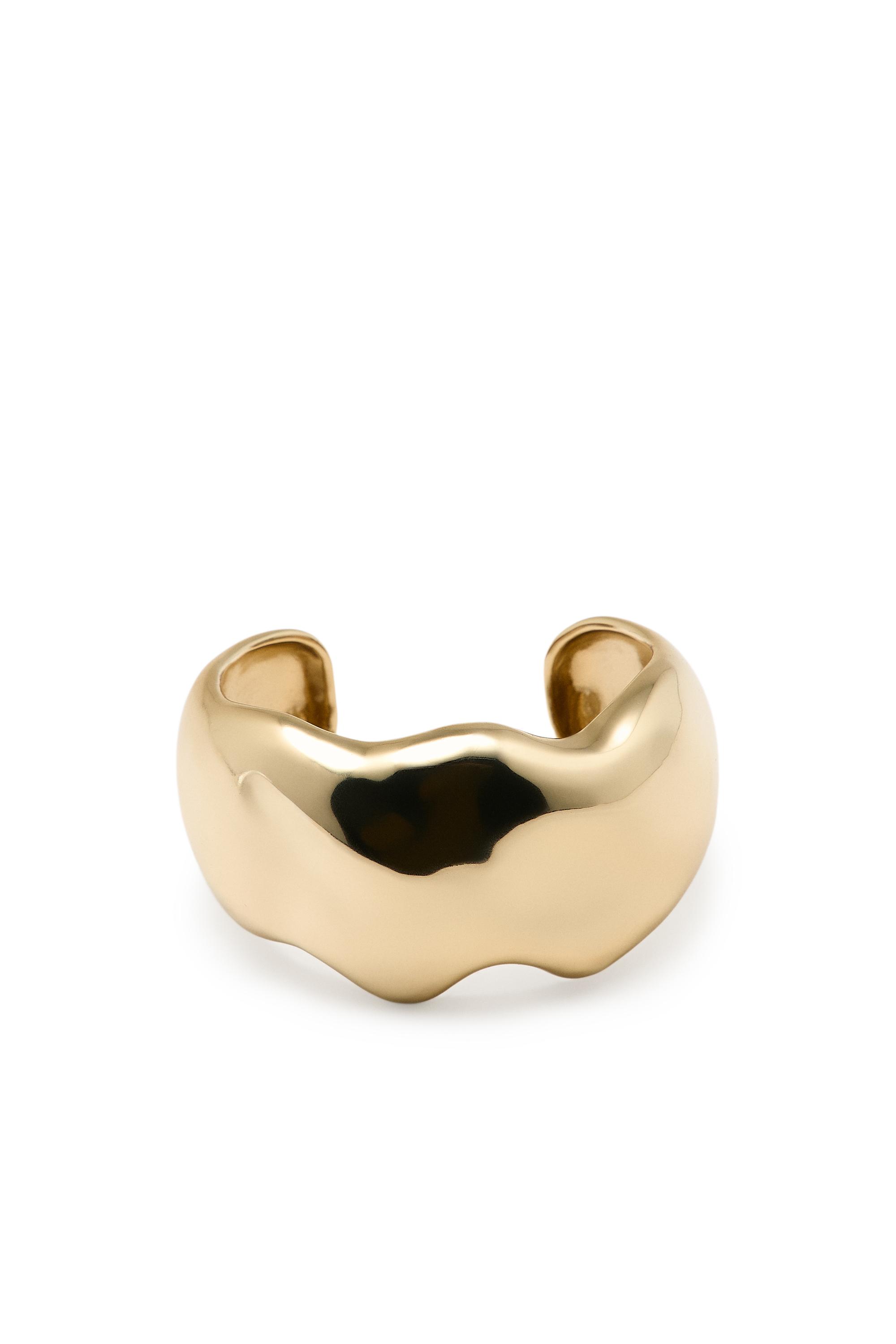 Cloud wide bracelet — GOLDEN