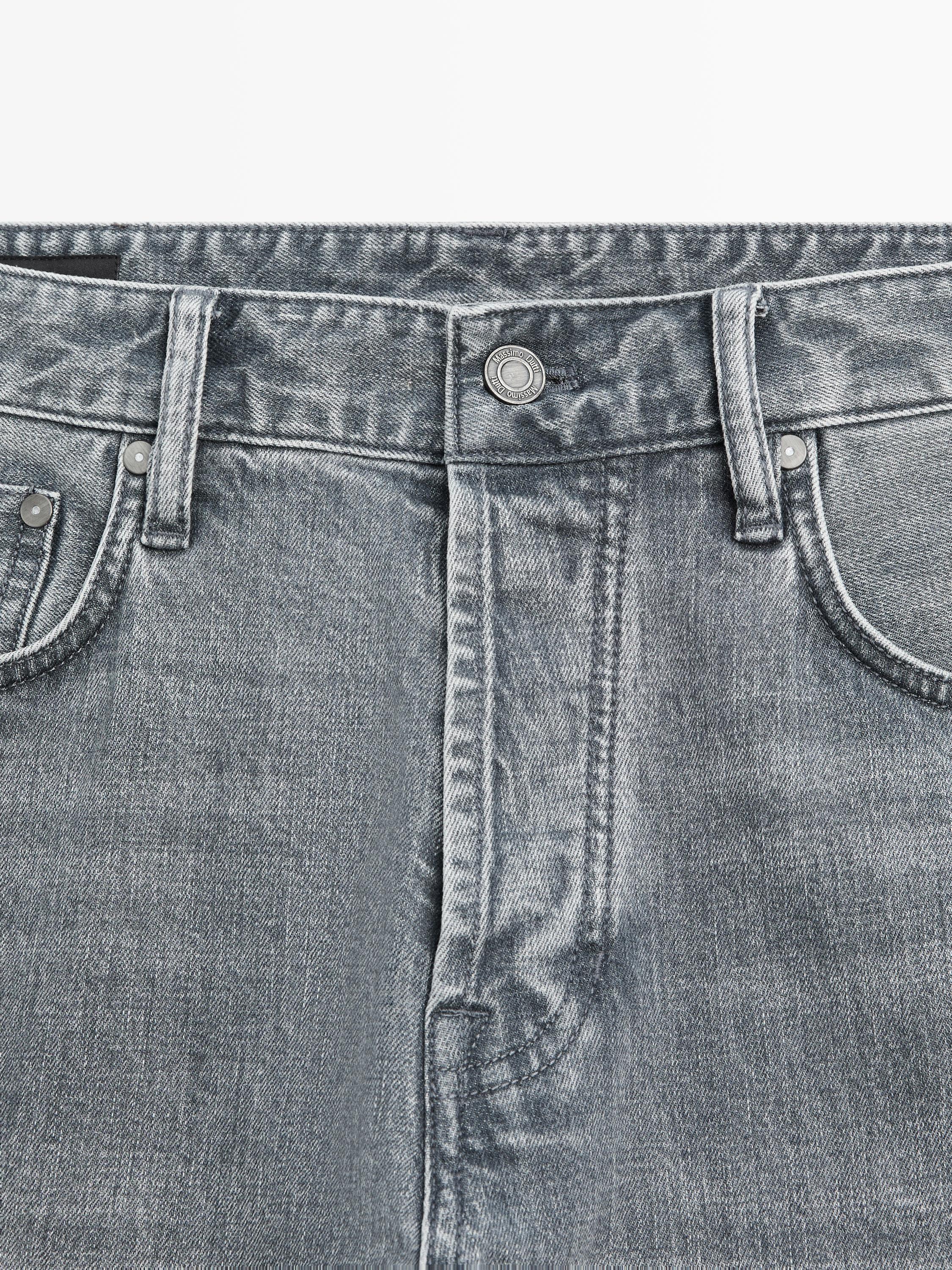 Selvedge fit jeans — GREY