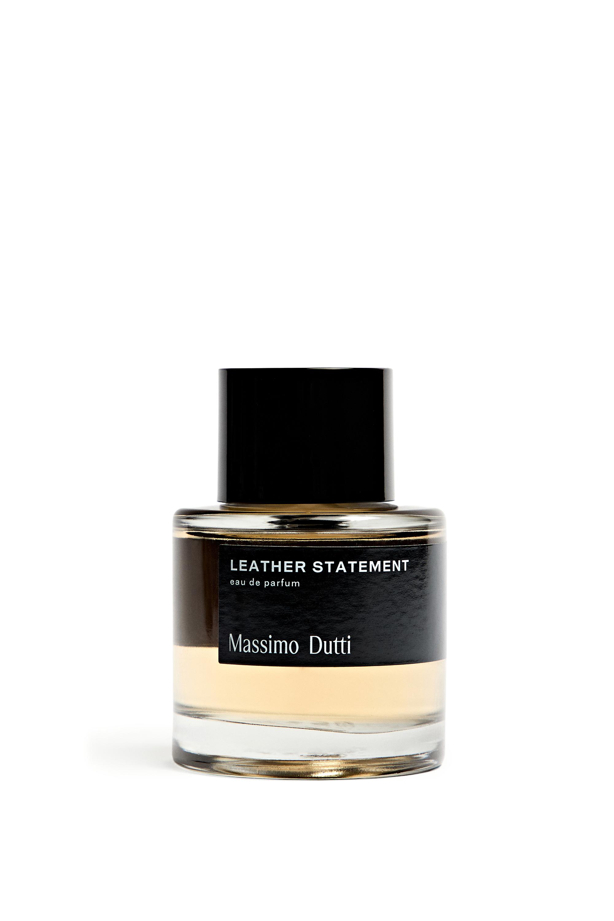 (100 ml) Leather statement eau de parfum — BLACK