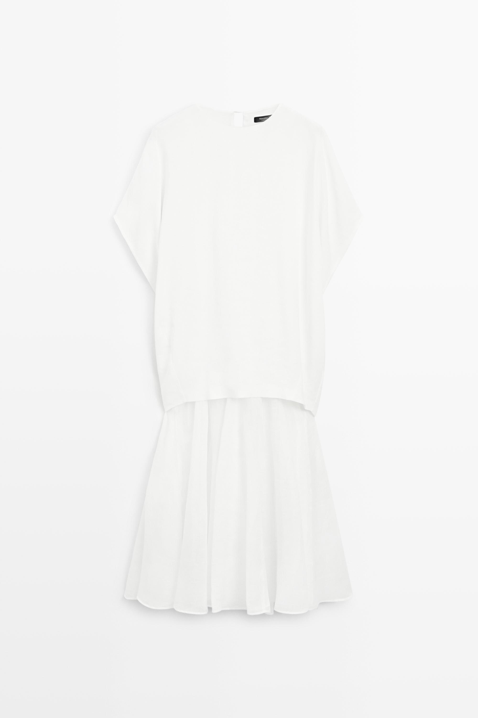 Massimo Dutti In White