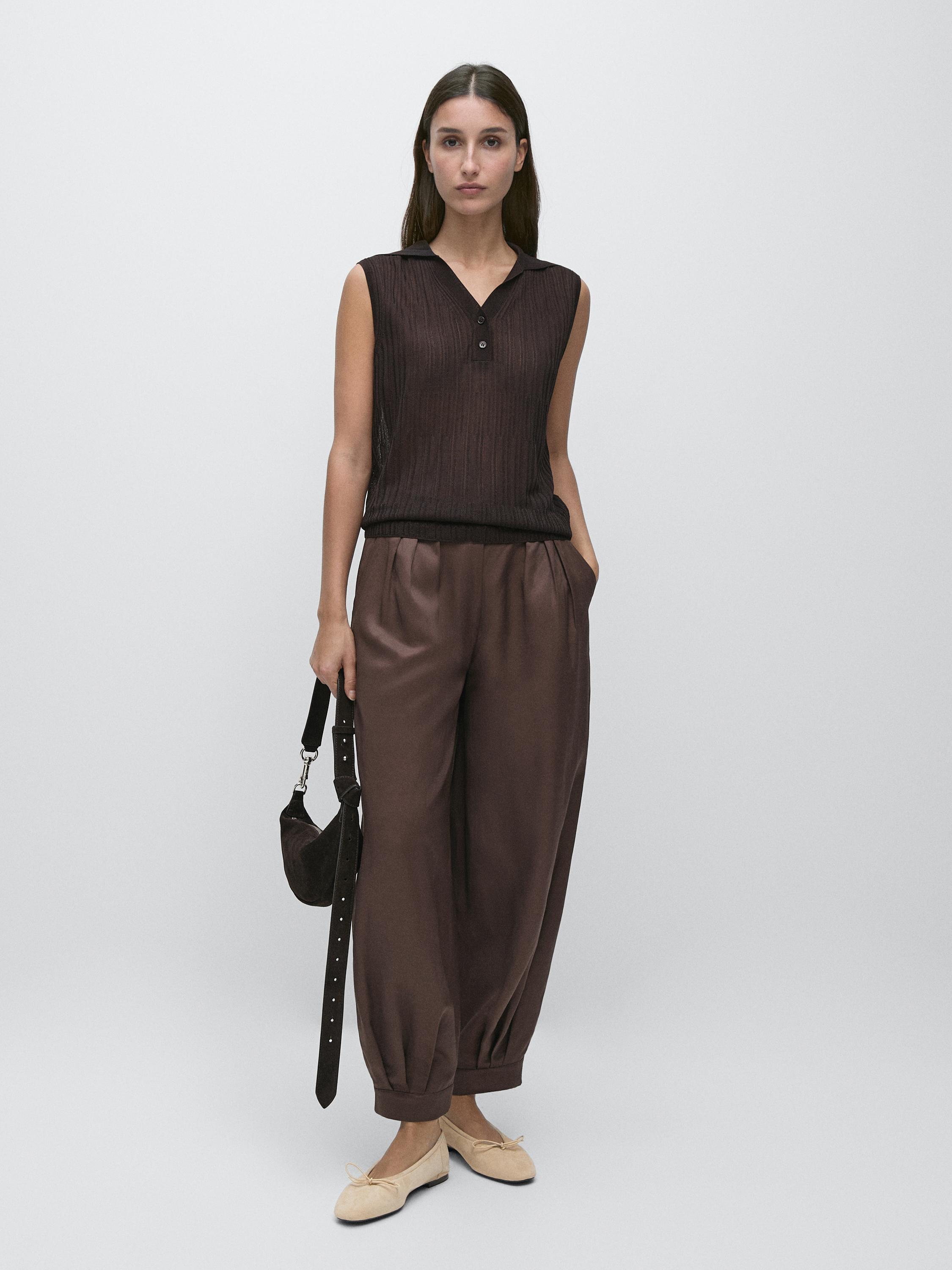 Polo fluido semitransparente