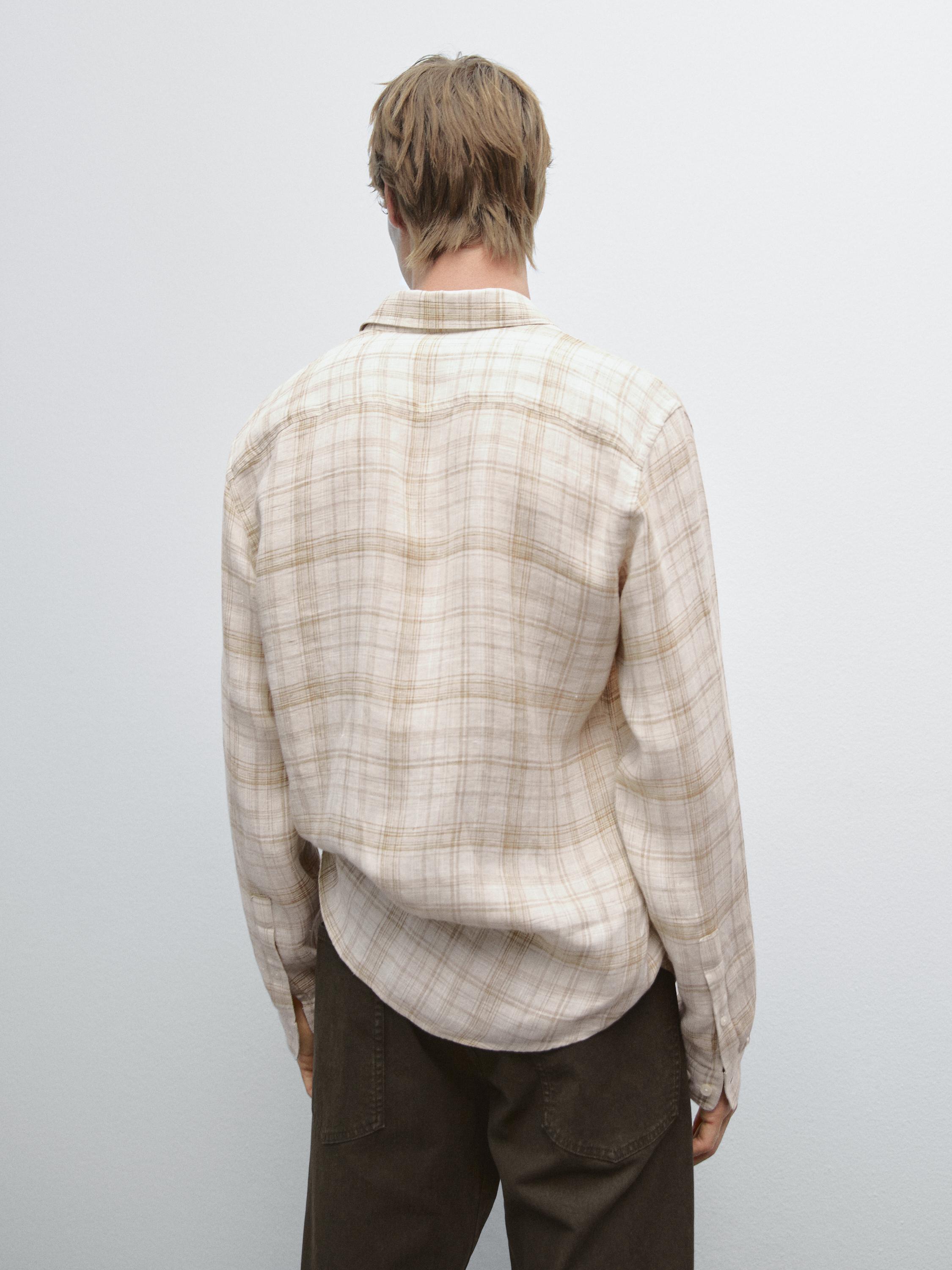 Regular fit check shirt
