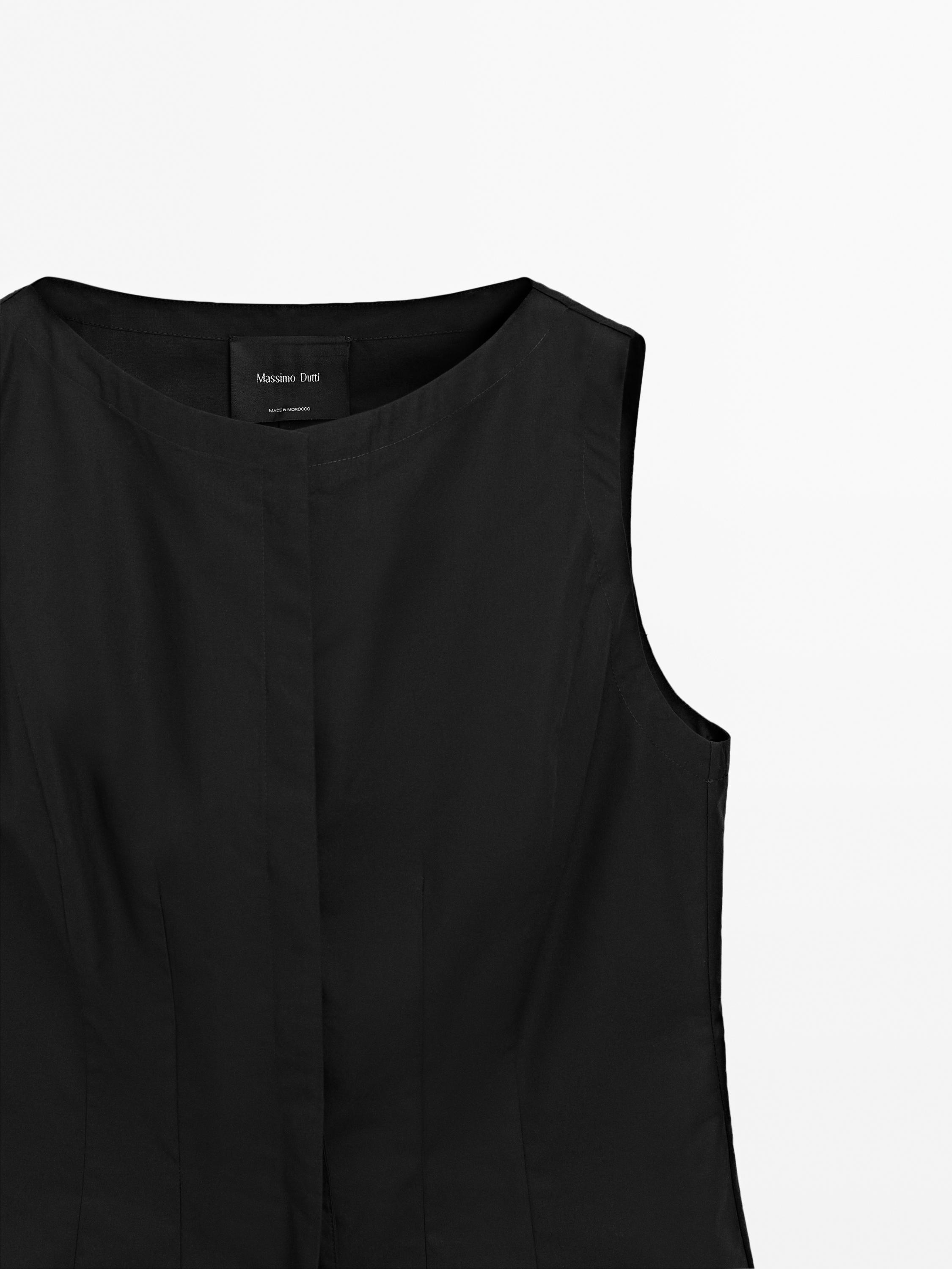 100% cotton corset waistcoat
