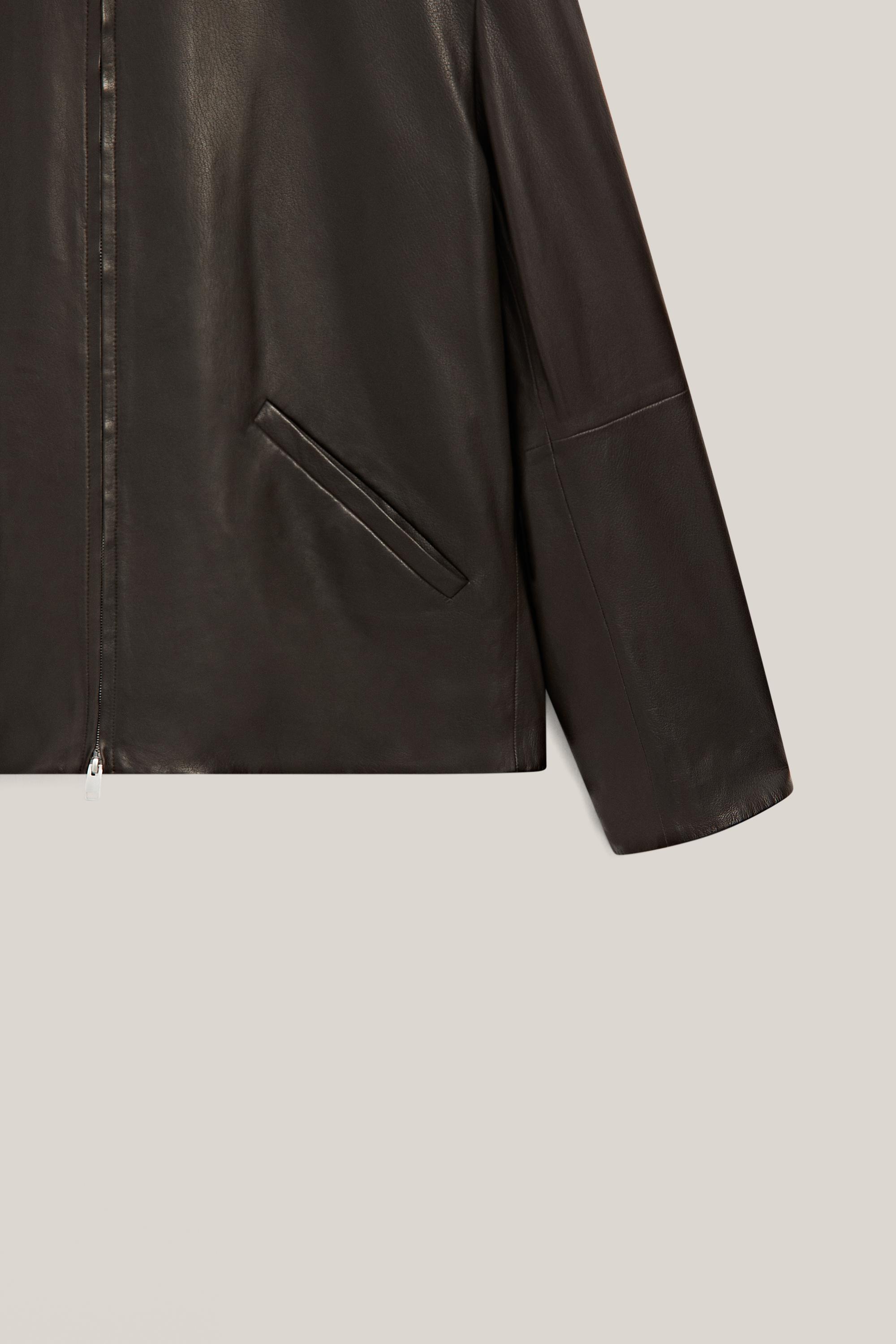 Soft nappa leather jacket - LIMITED EDITION — BROWN