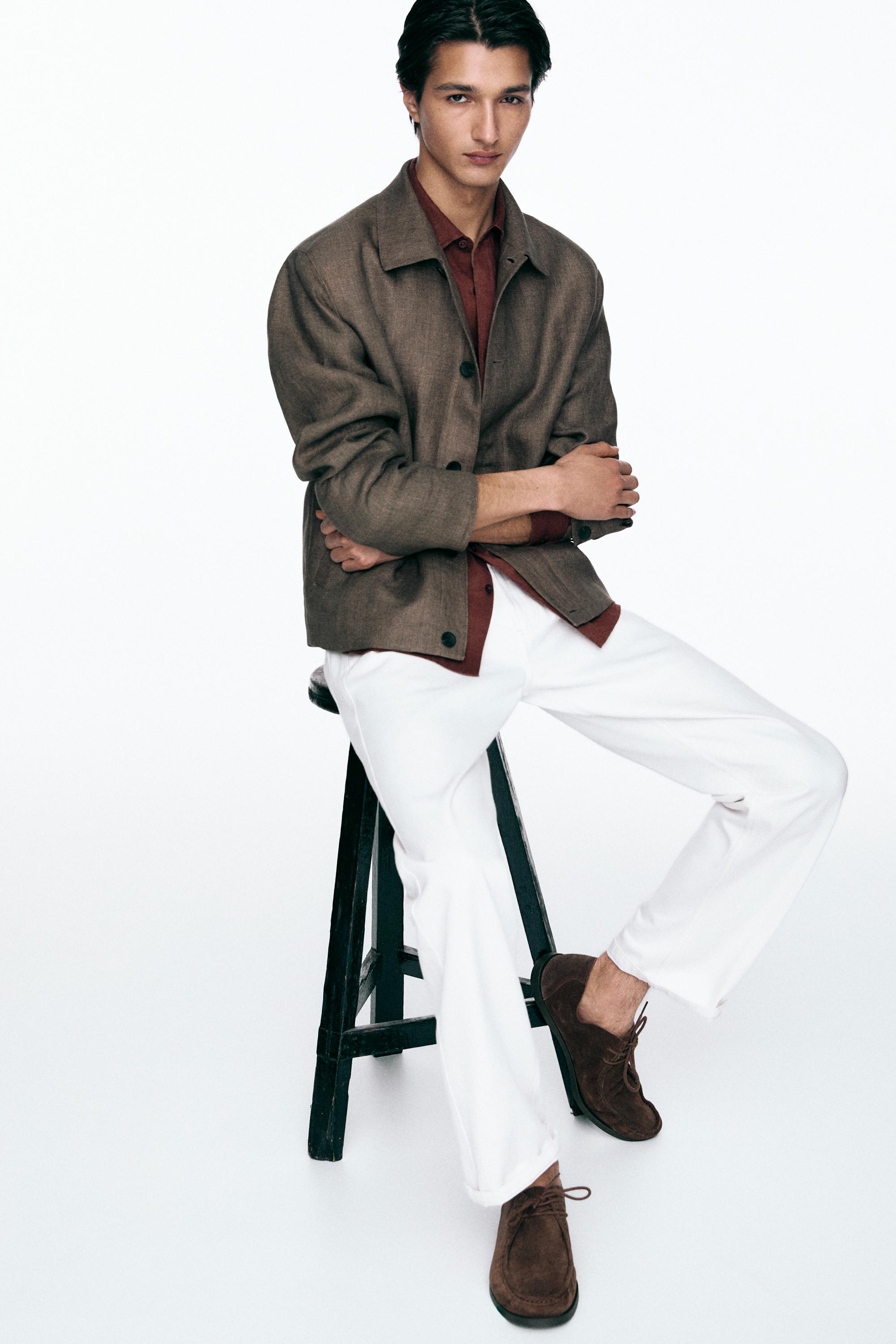 Soft leather boot-style shoes — OCHRE