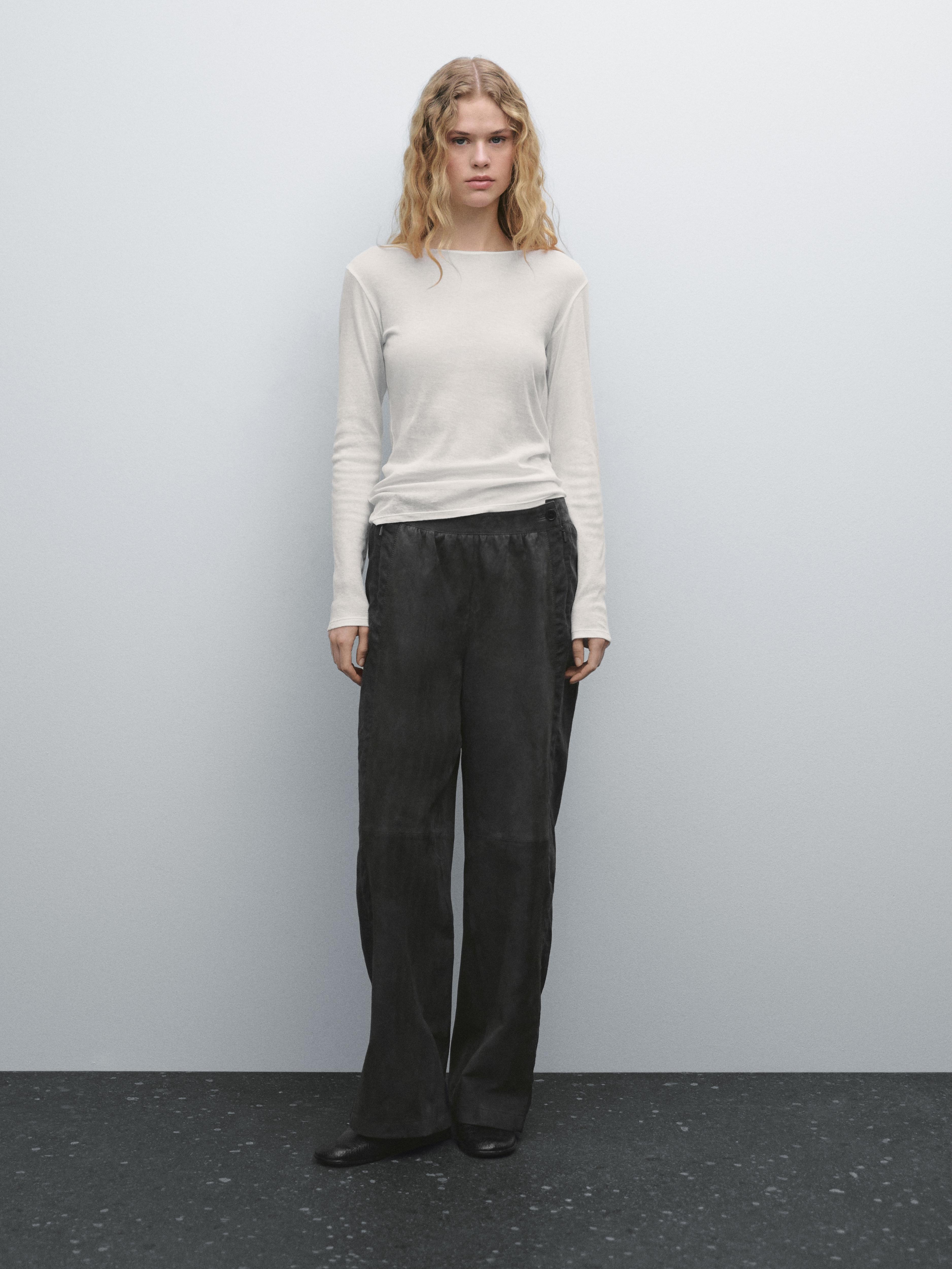 T-shirt fin 100 % coton