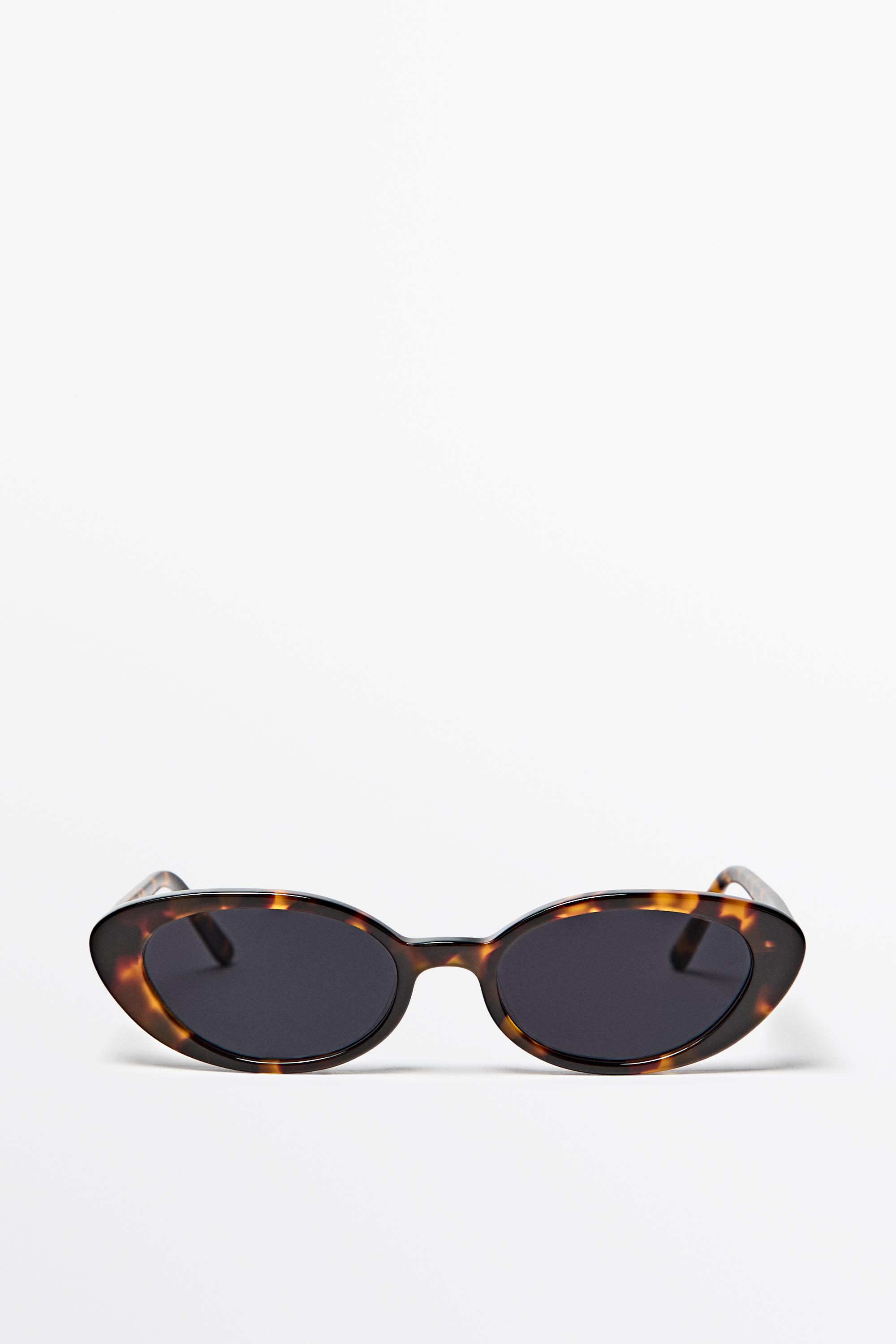 Tortoiseshell sunglasses — BROWN