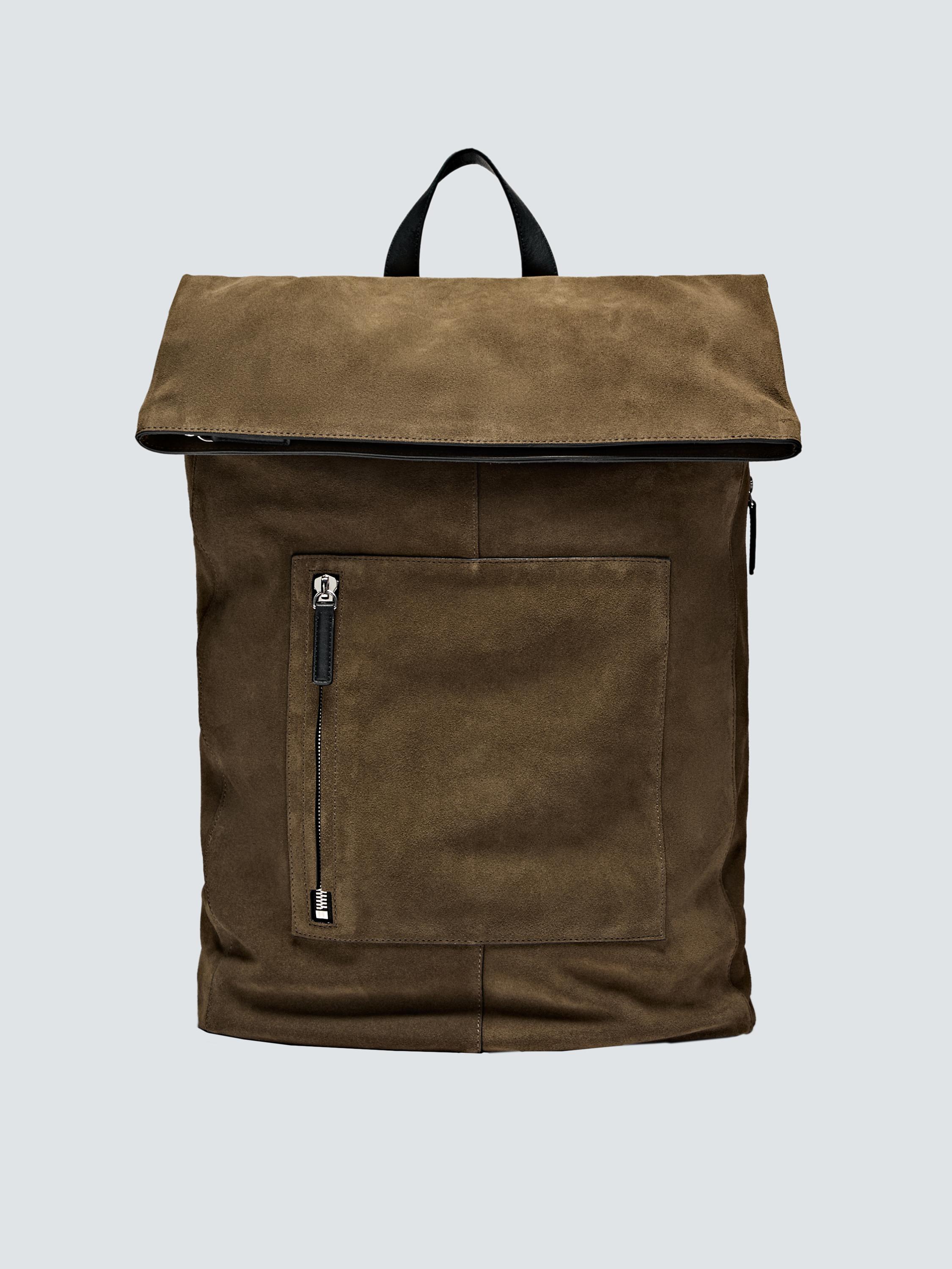 ★EMIS★ SUEDE BACKPACKNAVY m1037_1334944 emis] SUEDE BACKPACK (3色) | Phoebechin 韓國代購