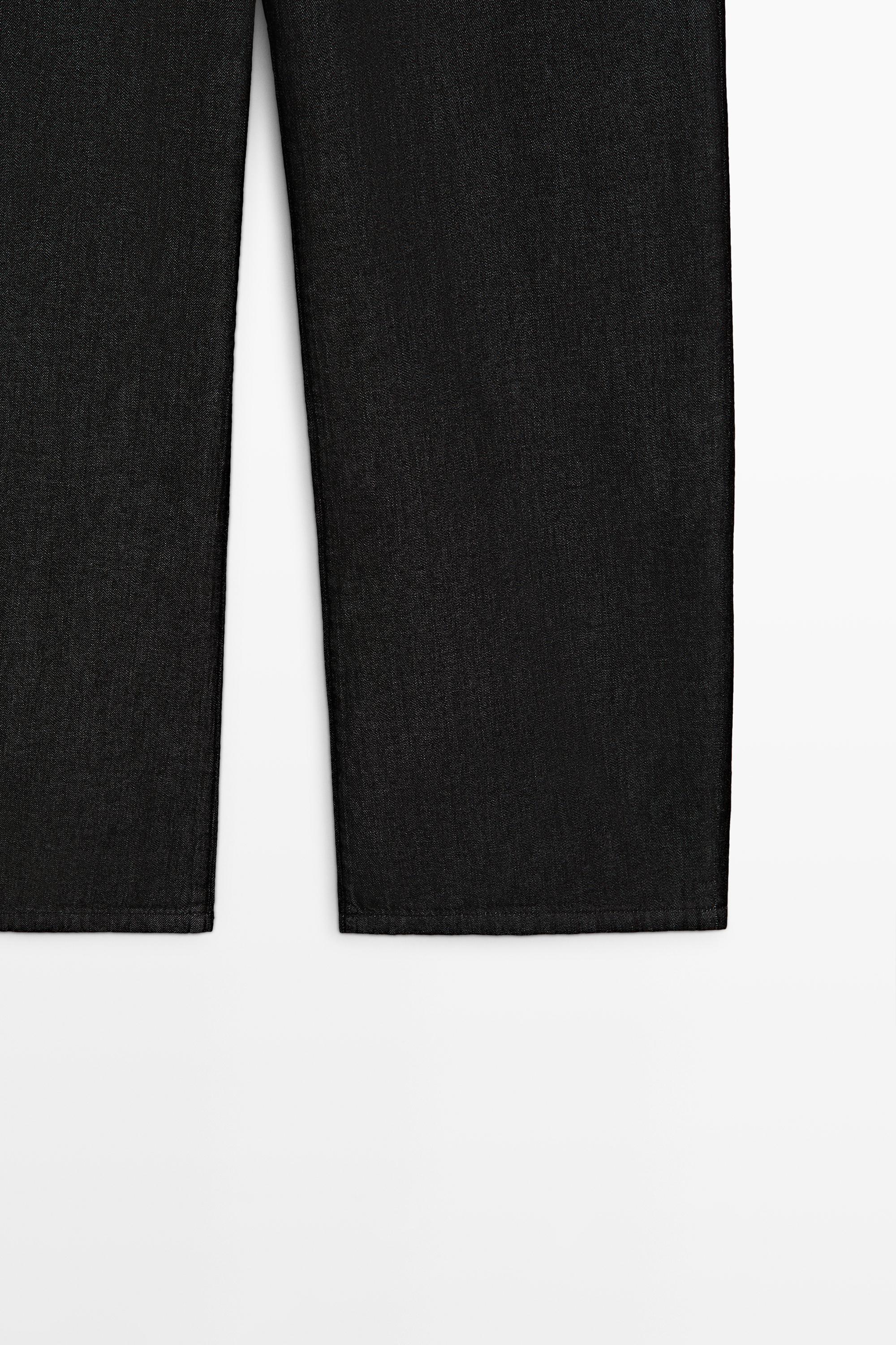 Barrel fit jeans — BLACK
