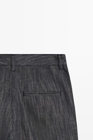 Cropped flare pants — INDIGO 9