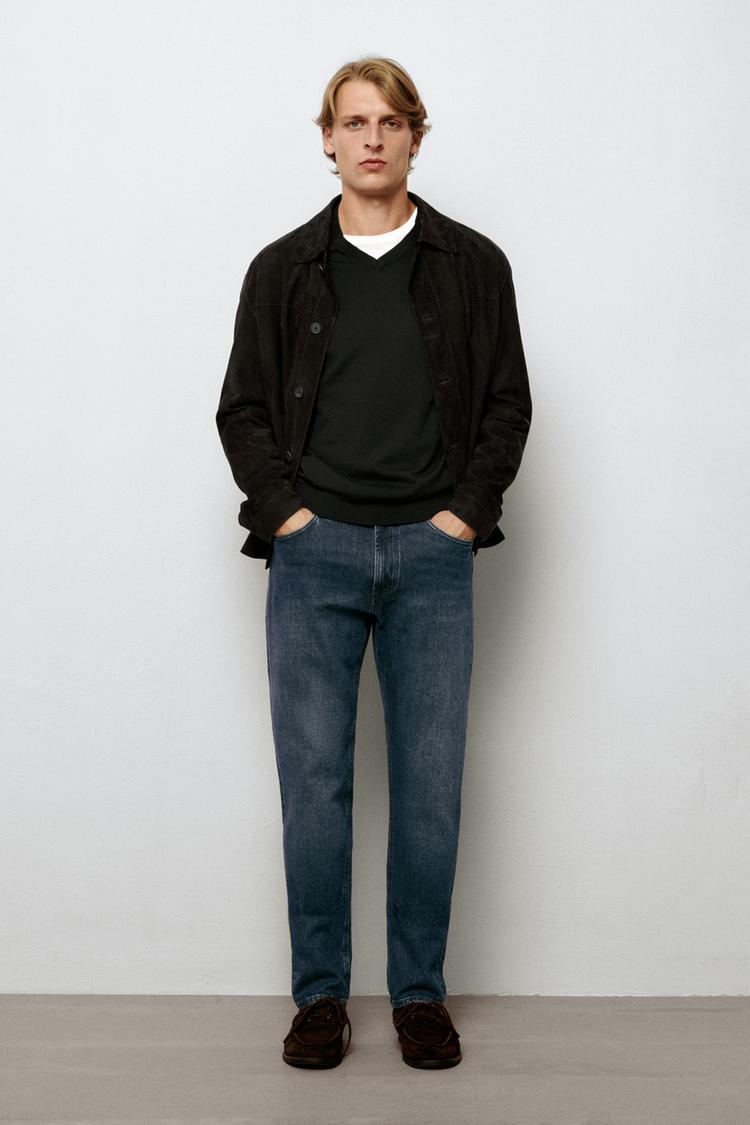 Slim fit jeans — DARK BLUE