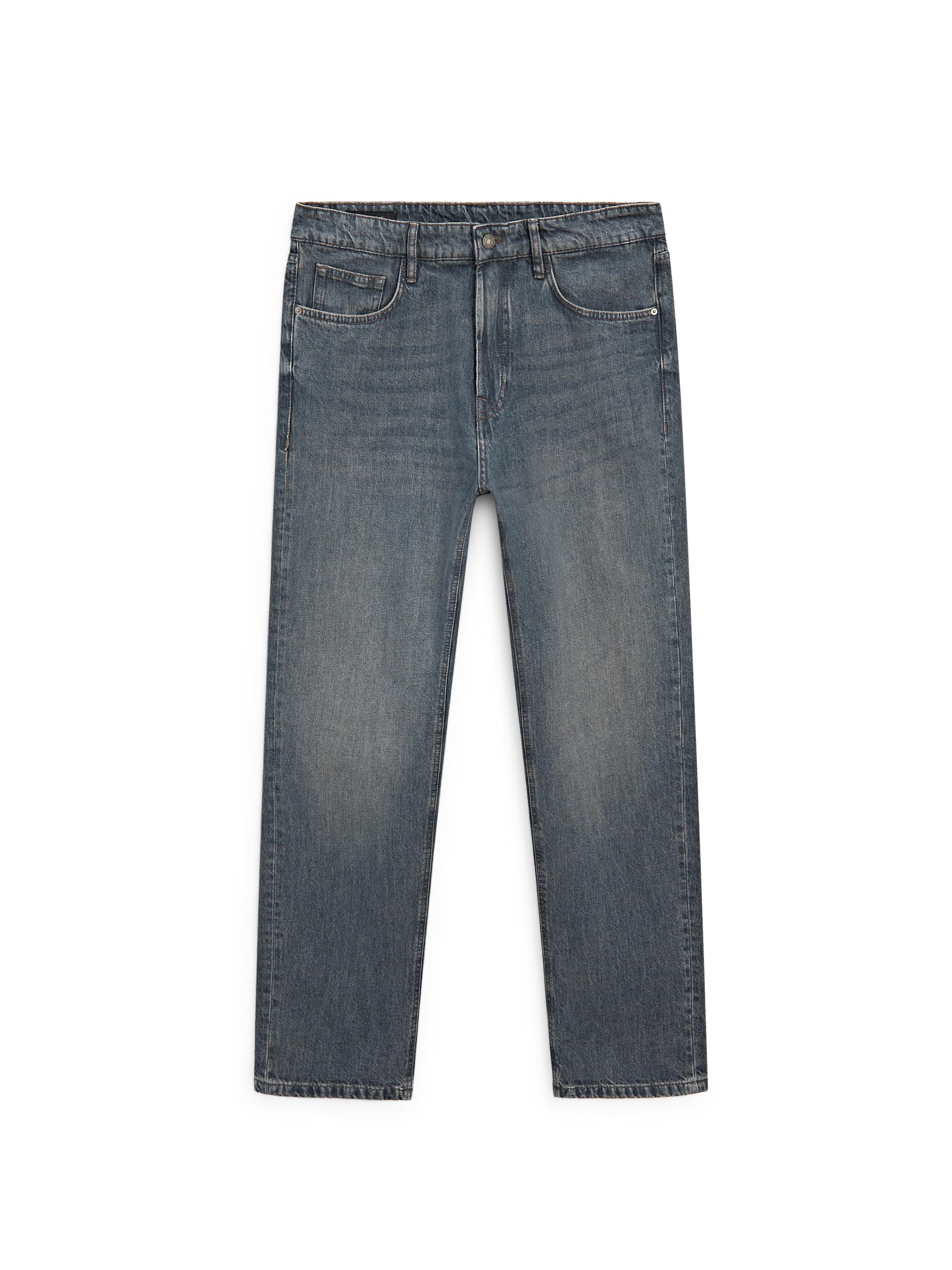 Tapered fit jeans — DARK BLUE