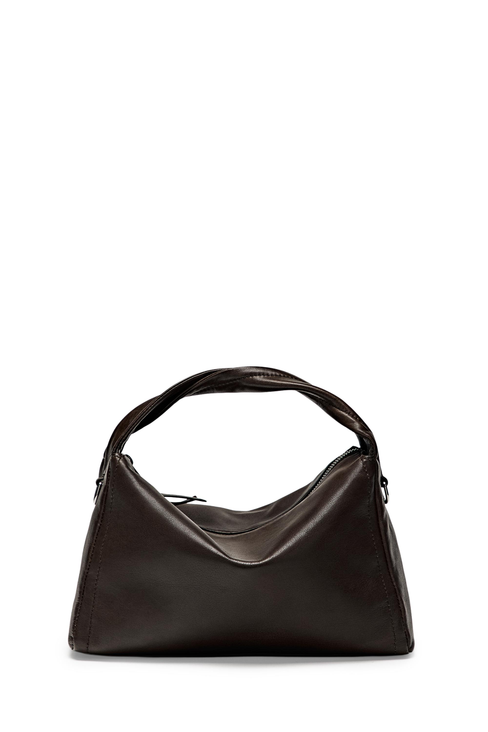 Nappa leather crossbody bag — LEATHER