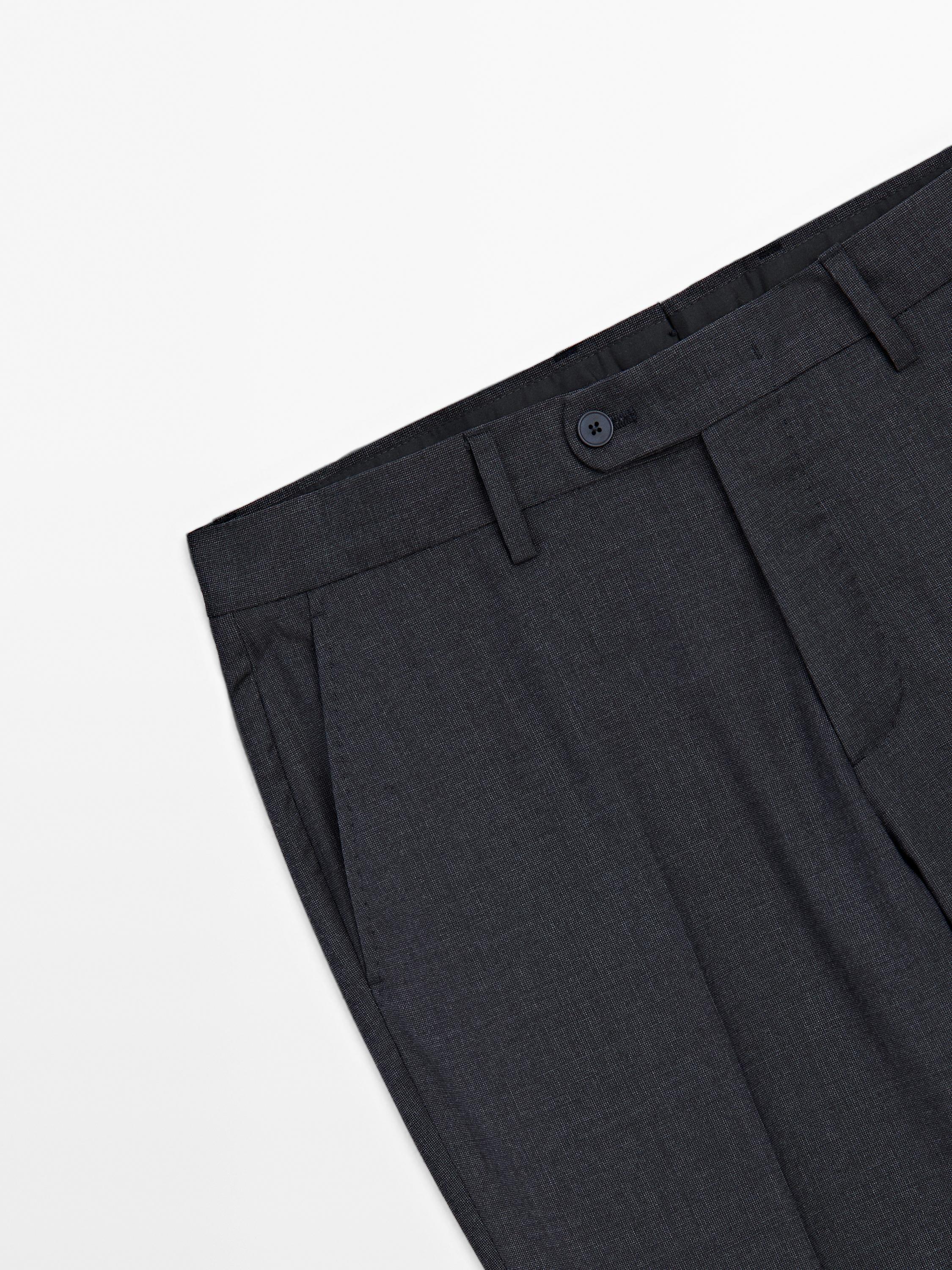 Pantalon de costume 100 % laine