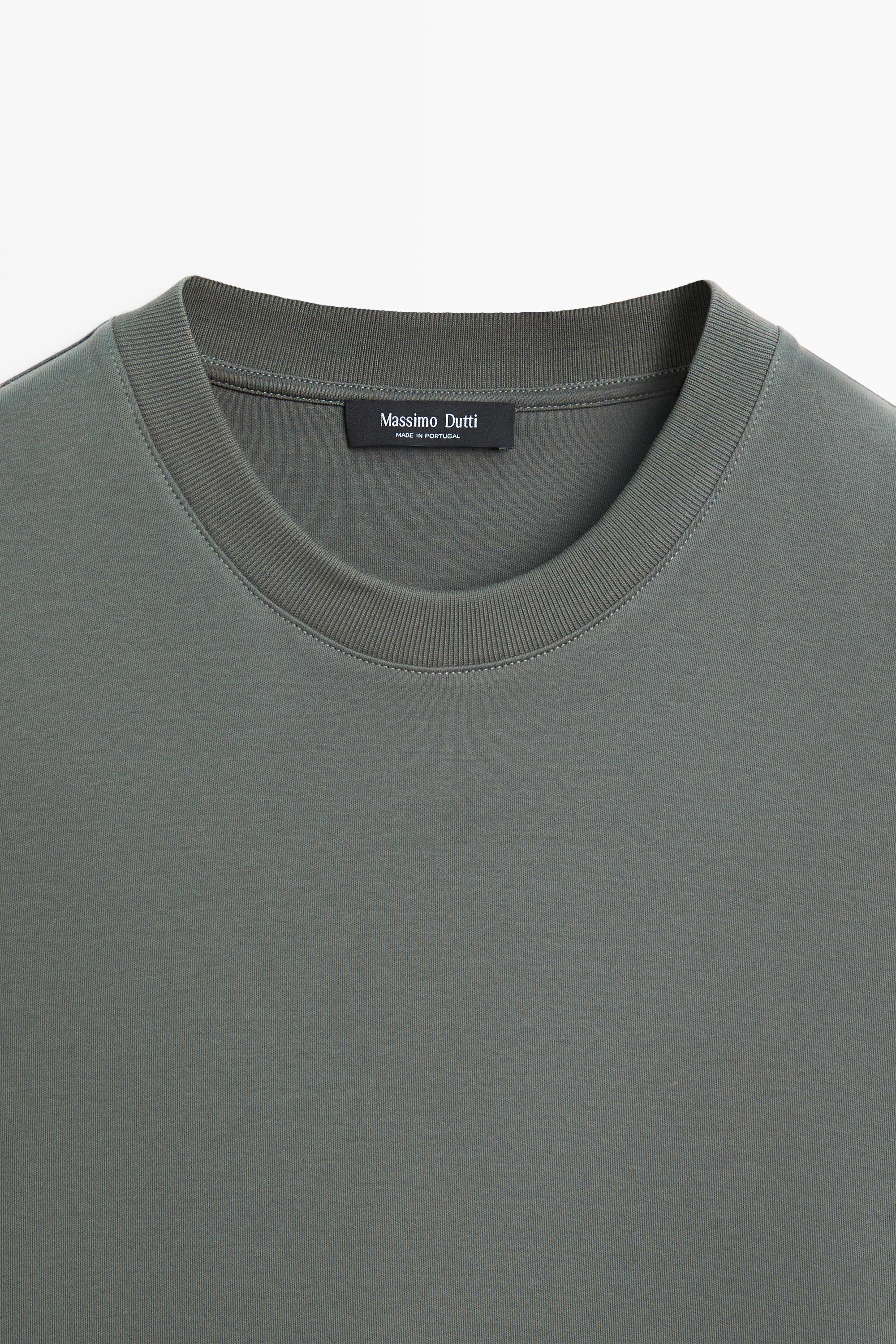 100% cotton short sleeve T-shirt — GREEN