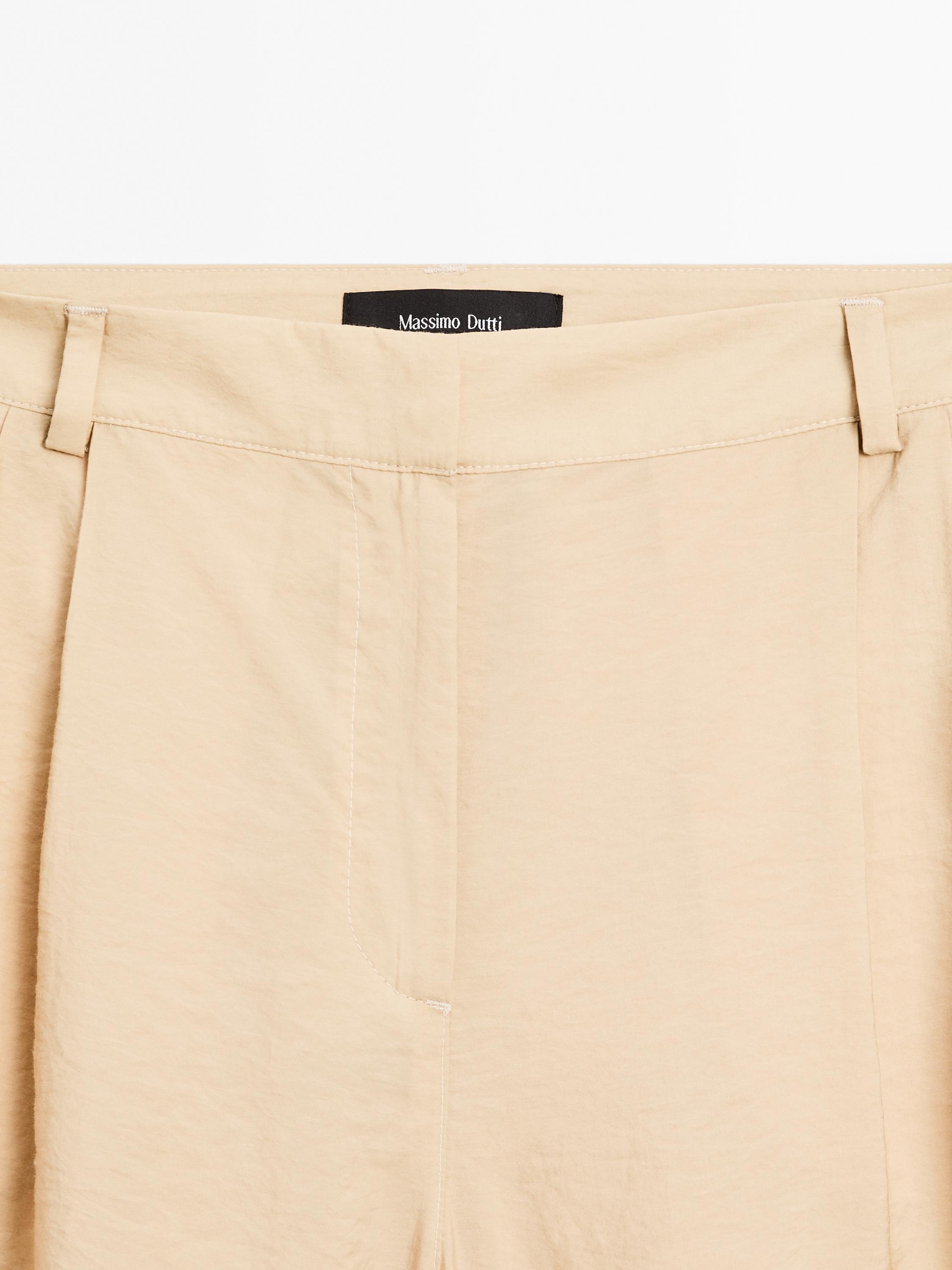 Pantalón palazzo pinzas