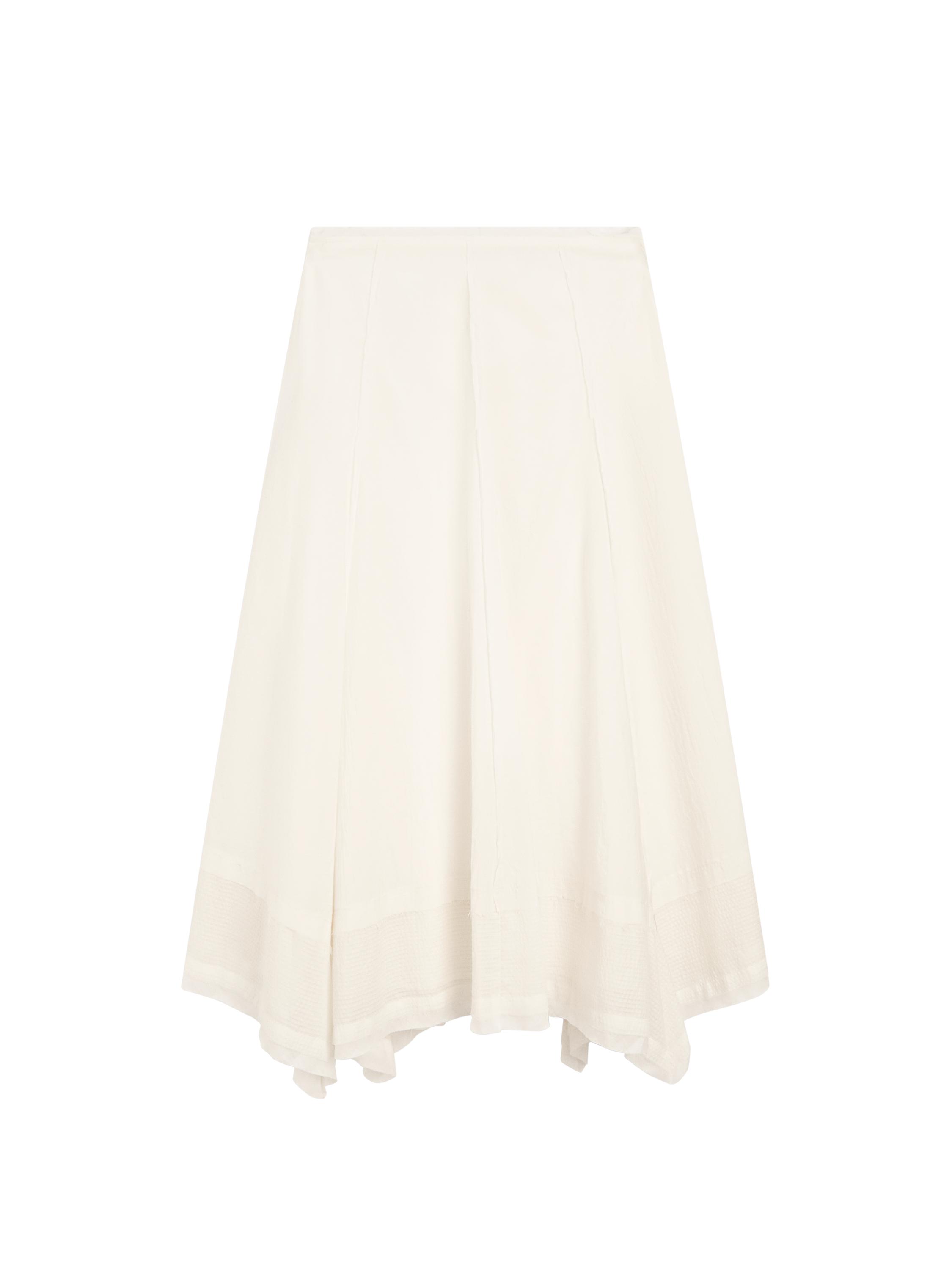 ★ Massimo Dutti★ Cotton blend midi skirt with seam detail 05221530712-c.jpg?ts=1752737429092