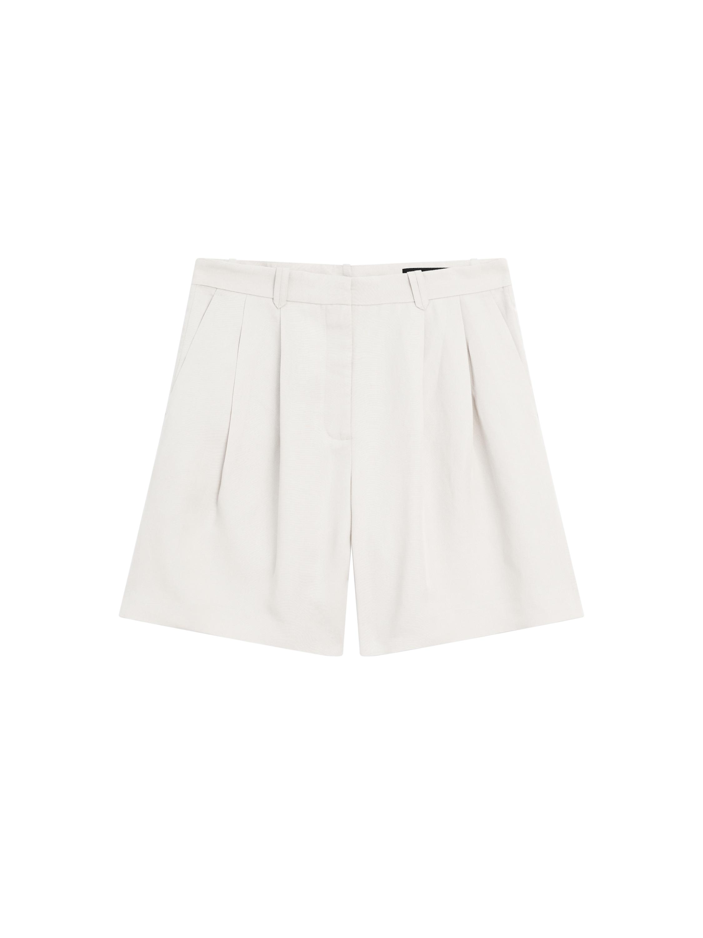 ★ Massimo Dutti★ Front pleated bermuda pants 05035535805 05035535805-c.jpg?ts=1742561558667