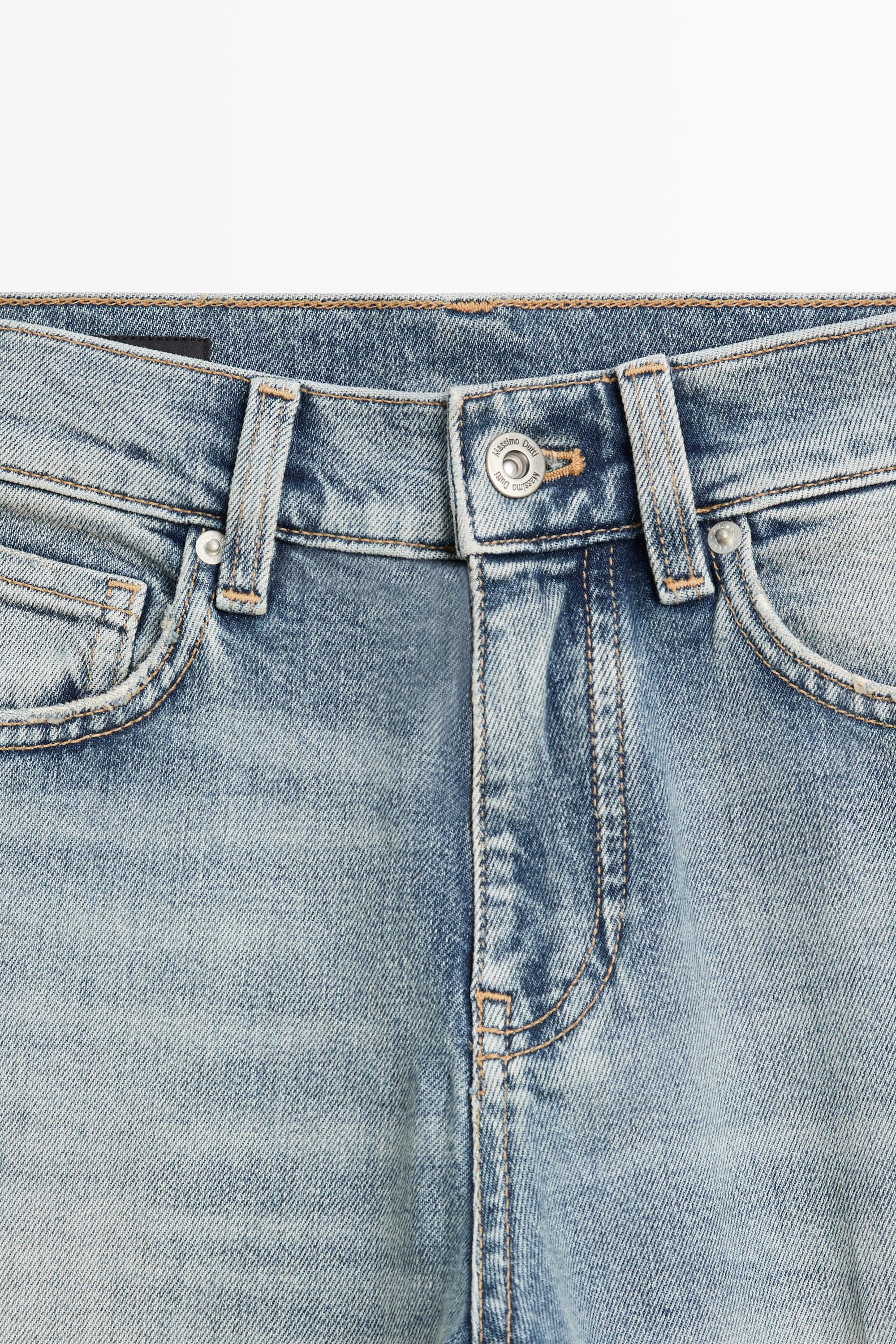 Mid-waist flare fit jeans — Light Blue