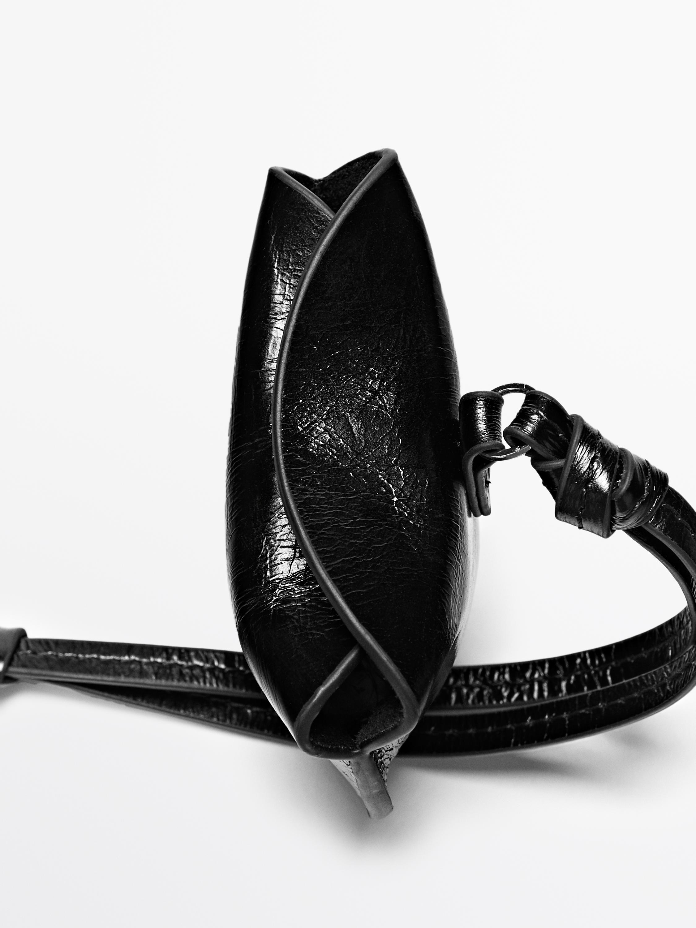 Katlanabilir napa deri AirPods kılıfı