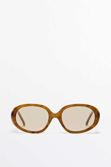 Oval sunglasses — Caramel 1