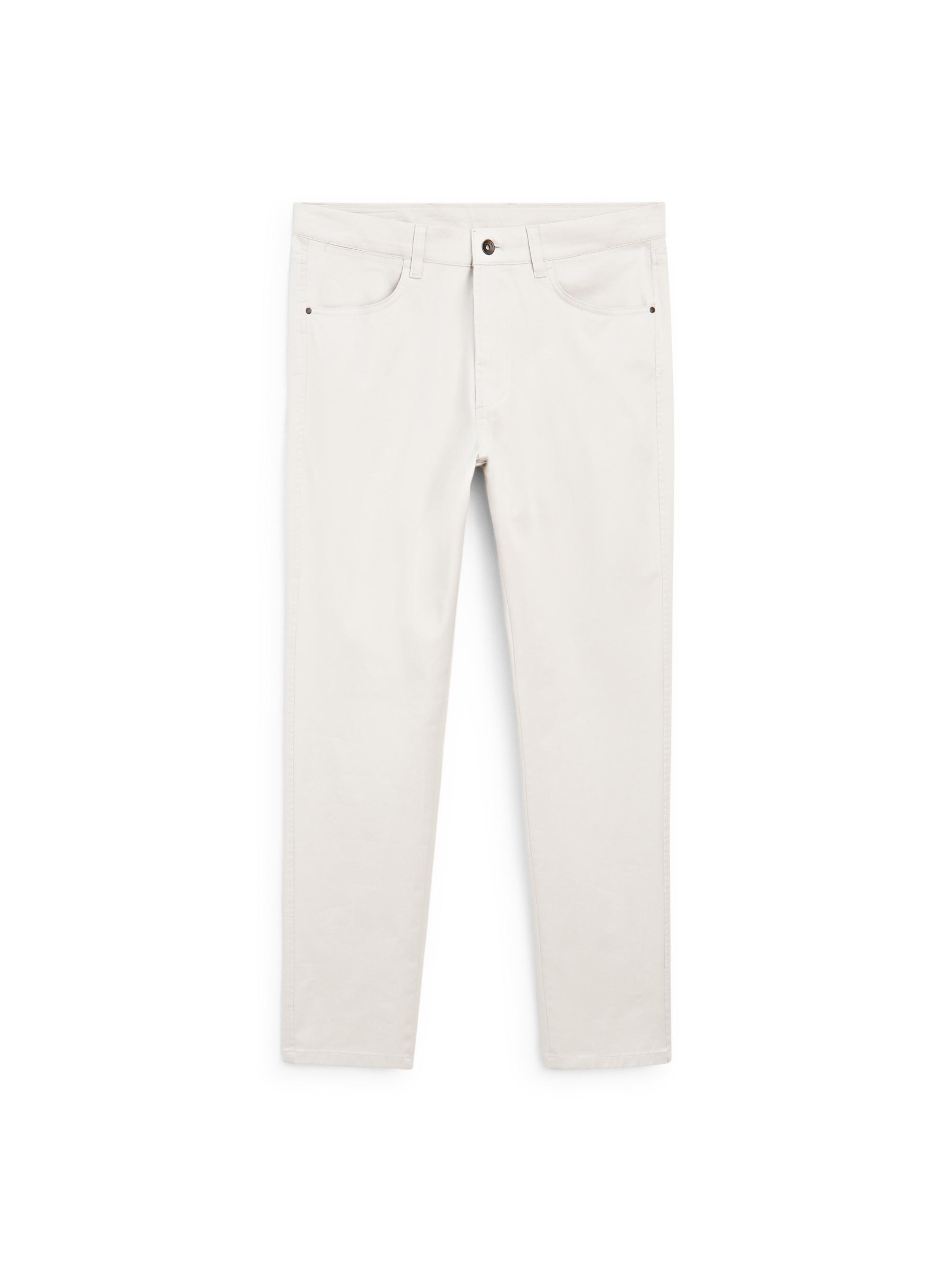 Faux jean slim texture légère