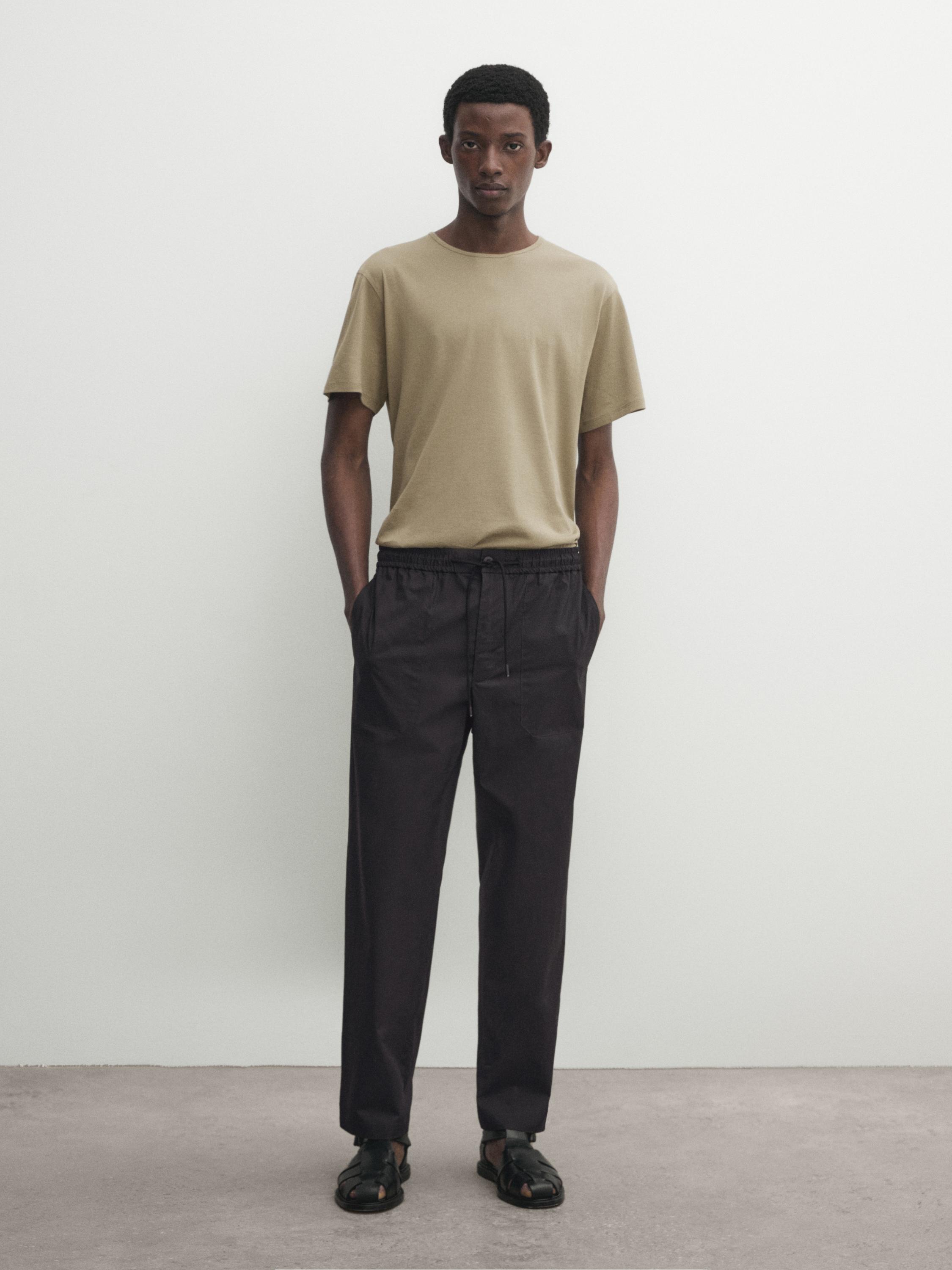 Short sleeve cotton T-shirt