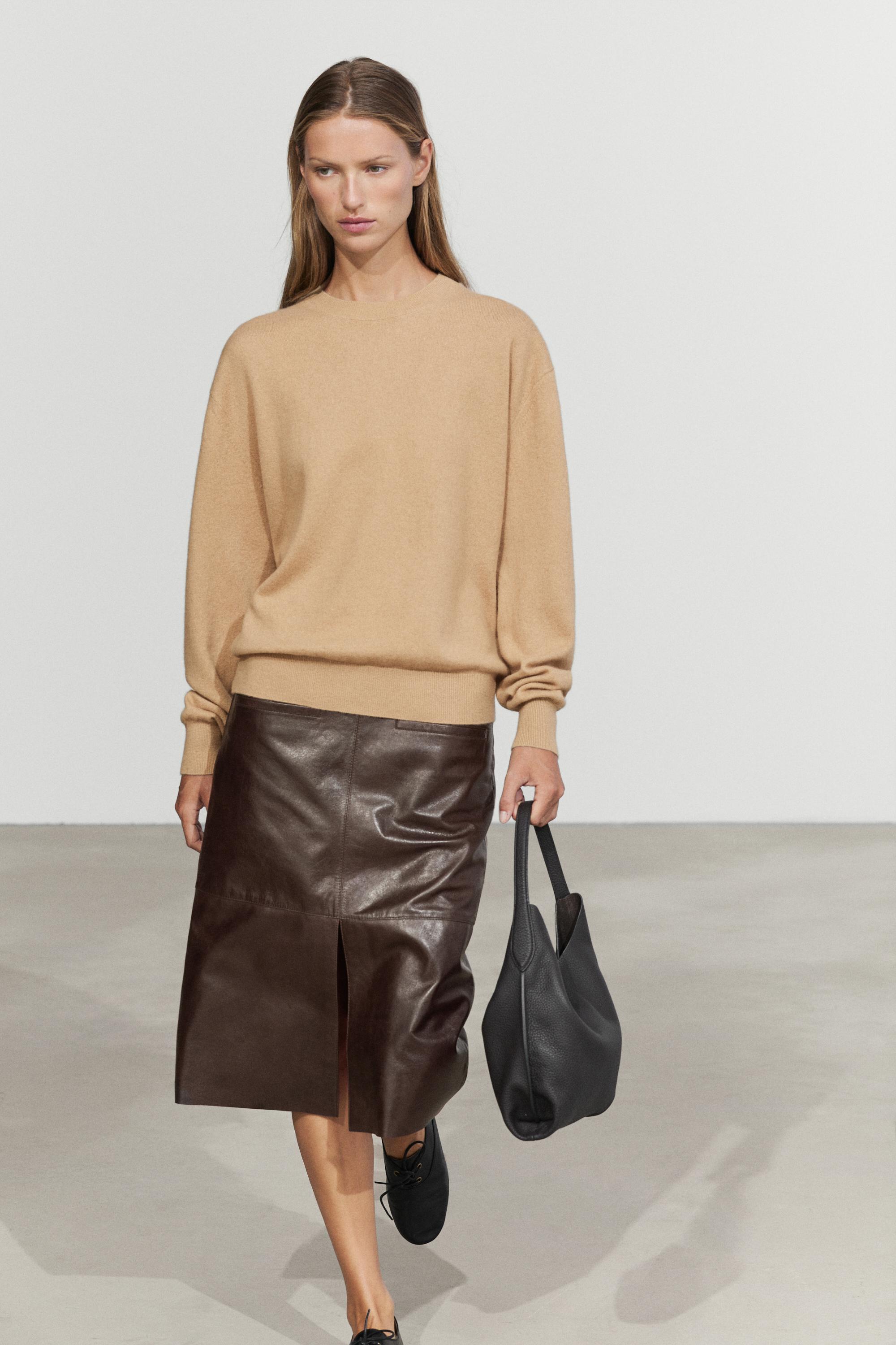Pull manches longues 100 % cachemire