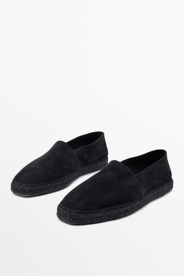 Leather espadrilles — Dark blue 3