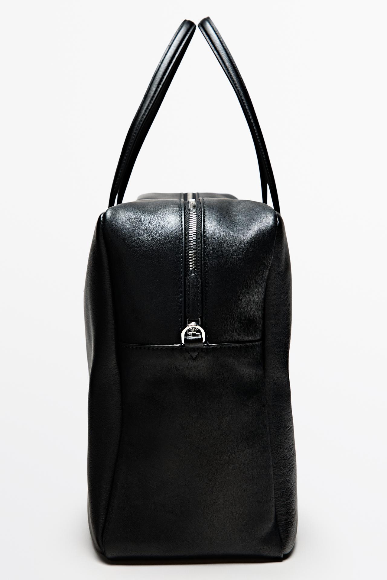 XL duffle bag in Nappa leather — BLACK
