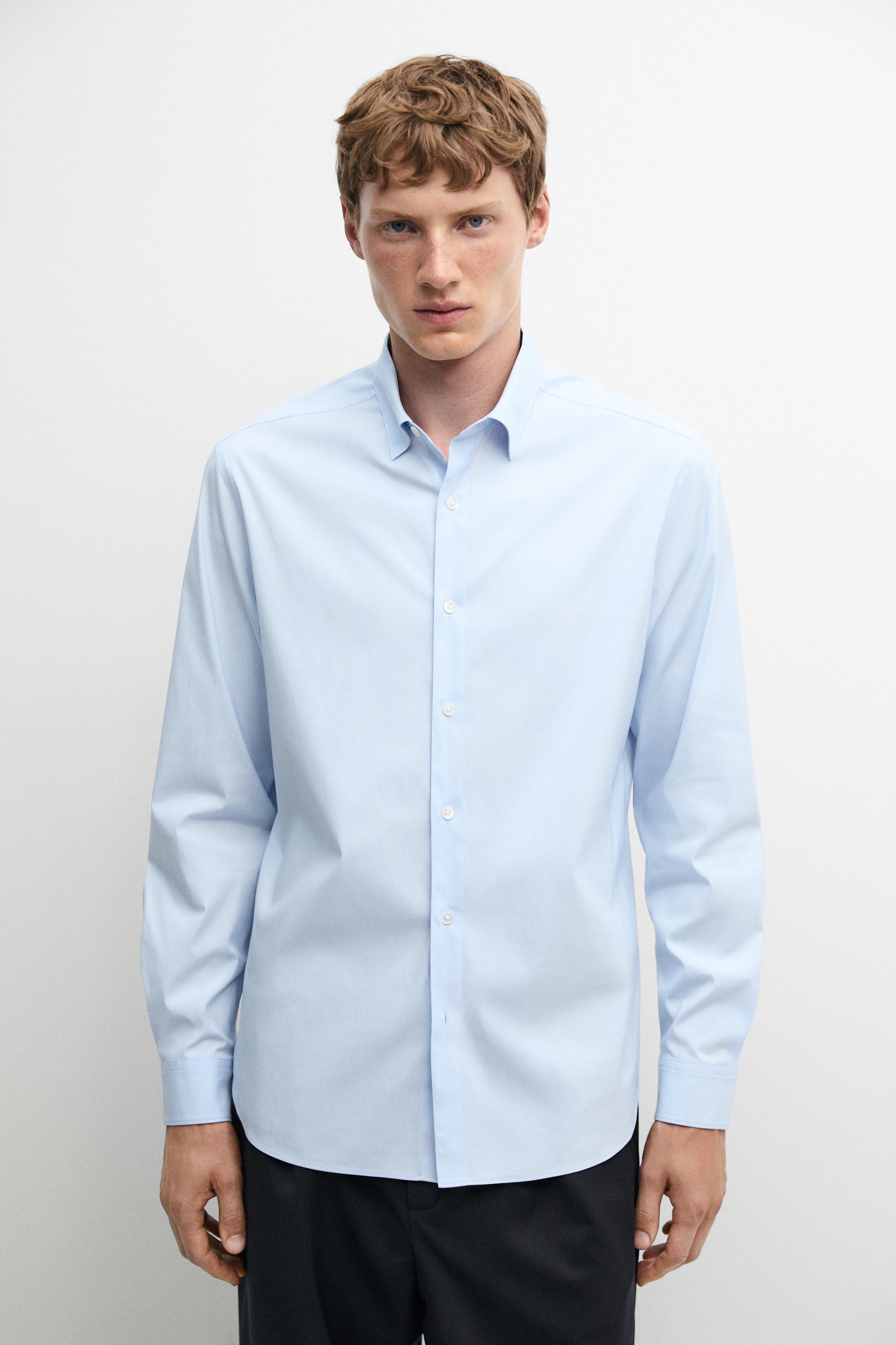 Slim fit stretch shirt