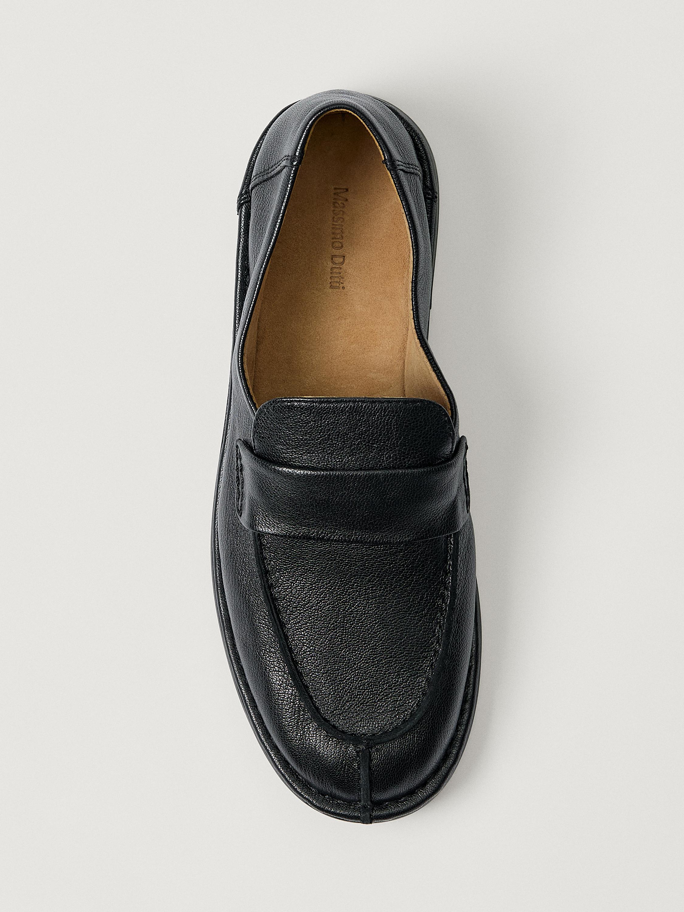 Massimo Dutti Soft Penny Loafers Massimo Dutti Loafer Mens Leather