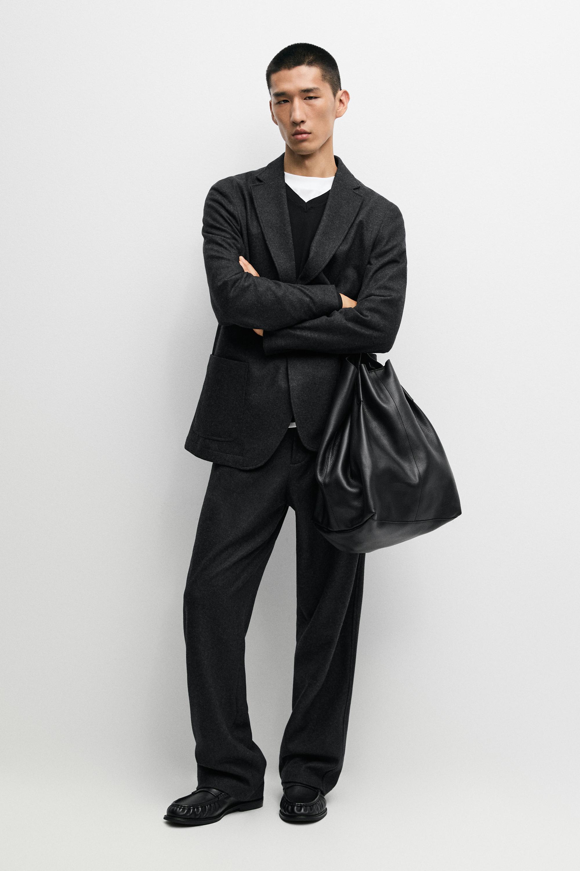 Pantalone 100% vuna total look