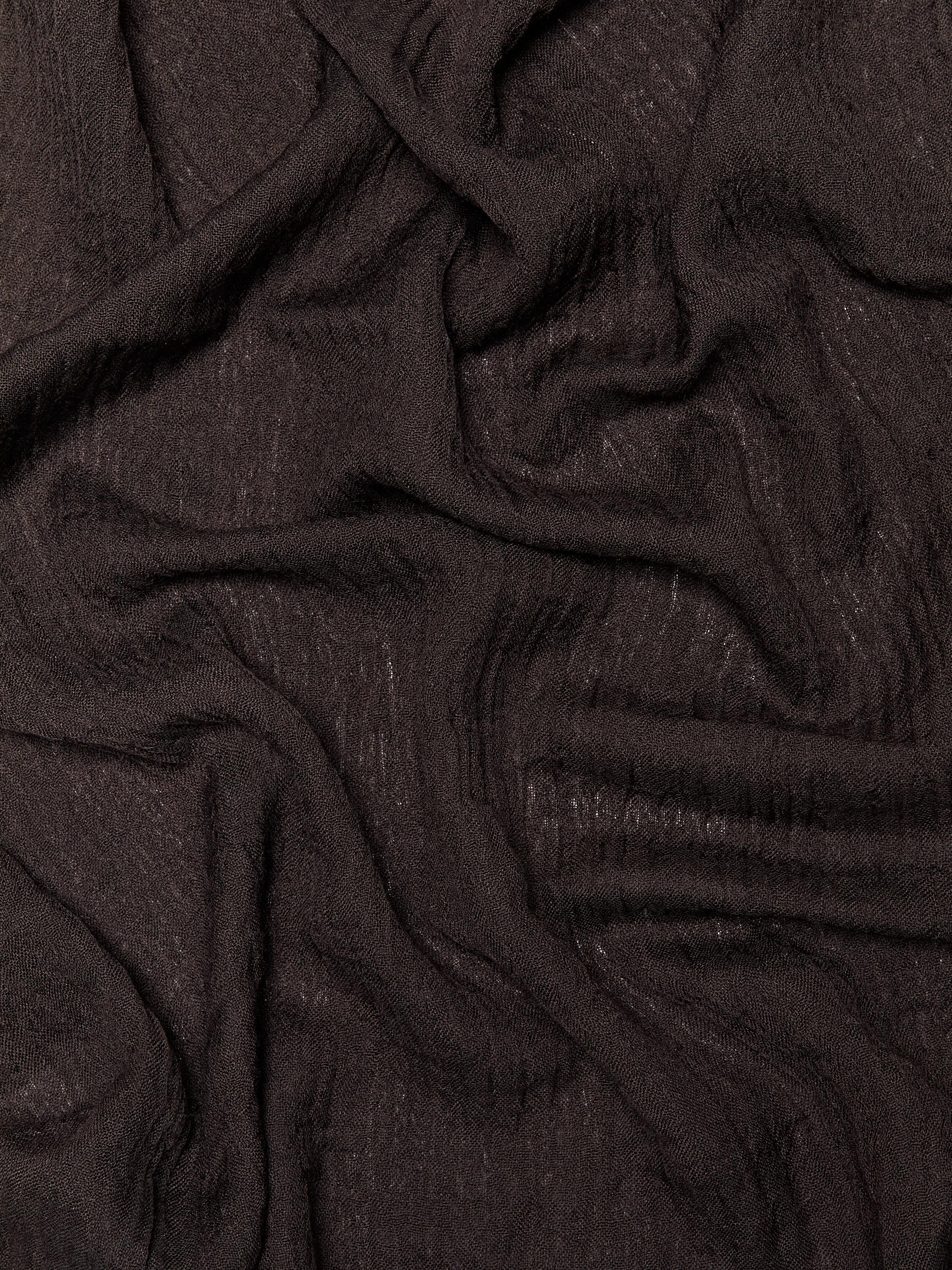 Lightweight wool blend scarf