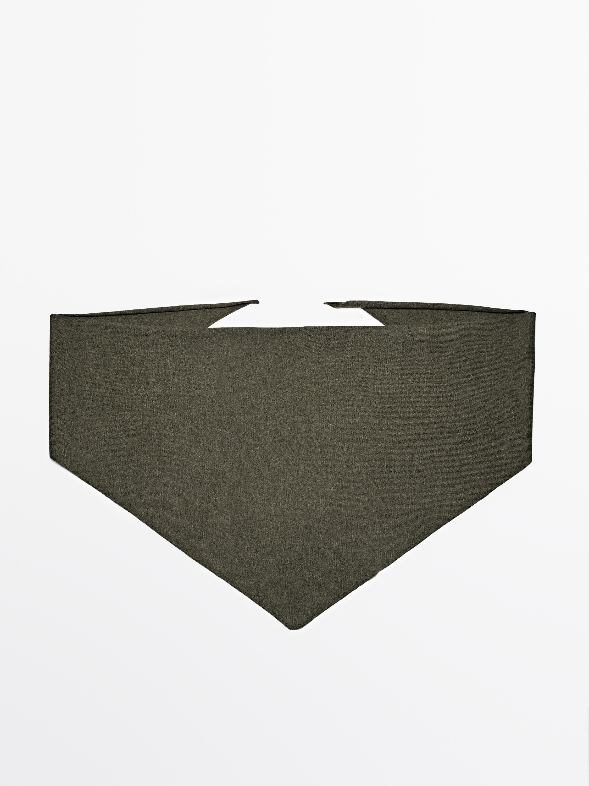 100% cashmere bandana
