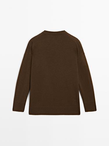 100% cashmere oversize knit sweater — TOFFEE 6